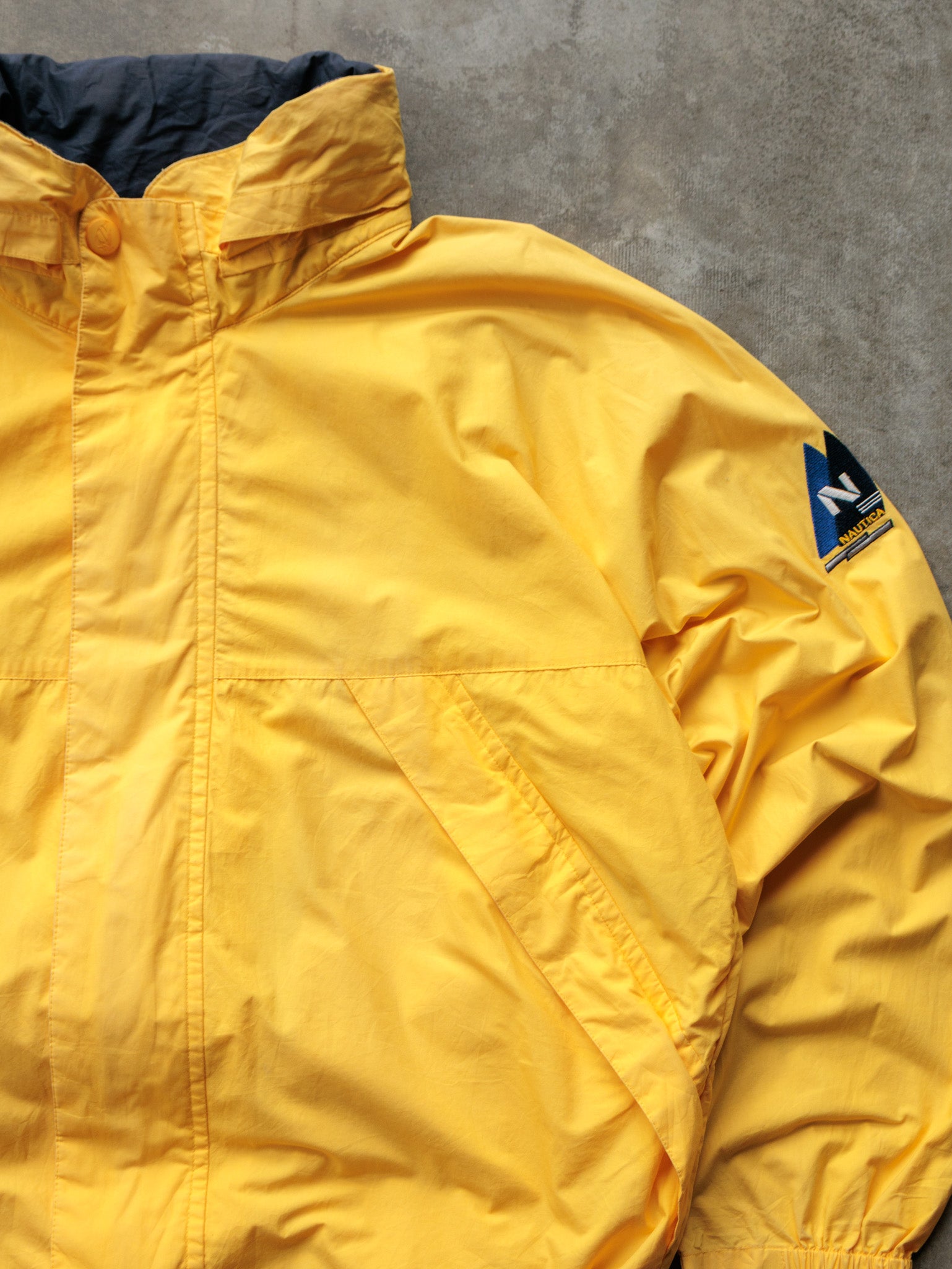 Vintage 90s Yellow Nautica Jacket (L)