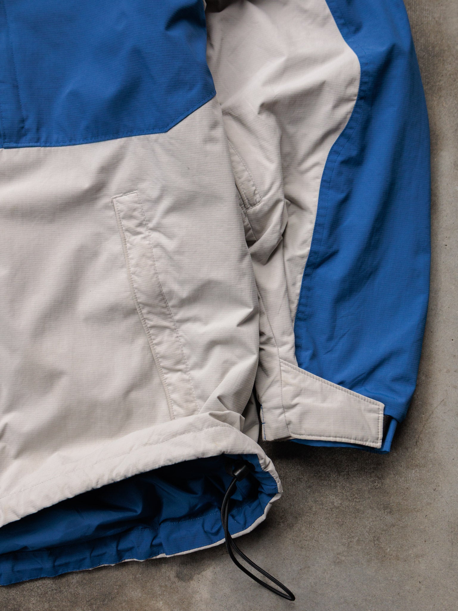 Vintage 00s Blue Tommy Hilfiger Colourblock Jacket (2XL)