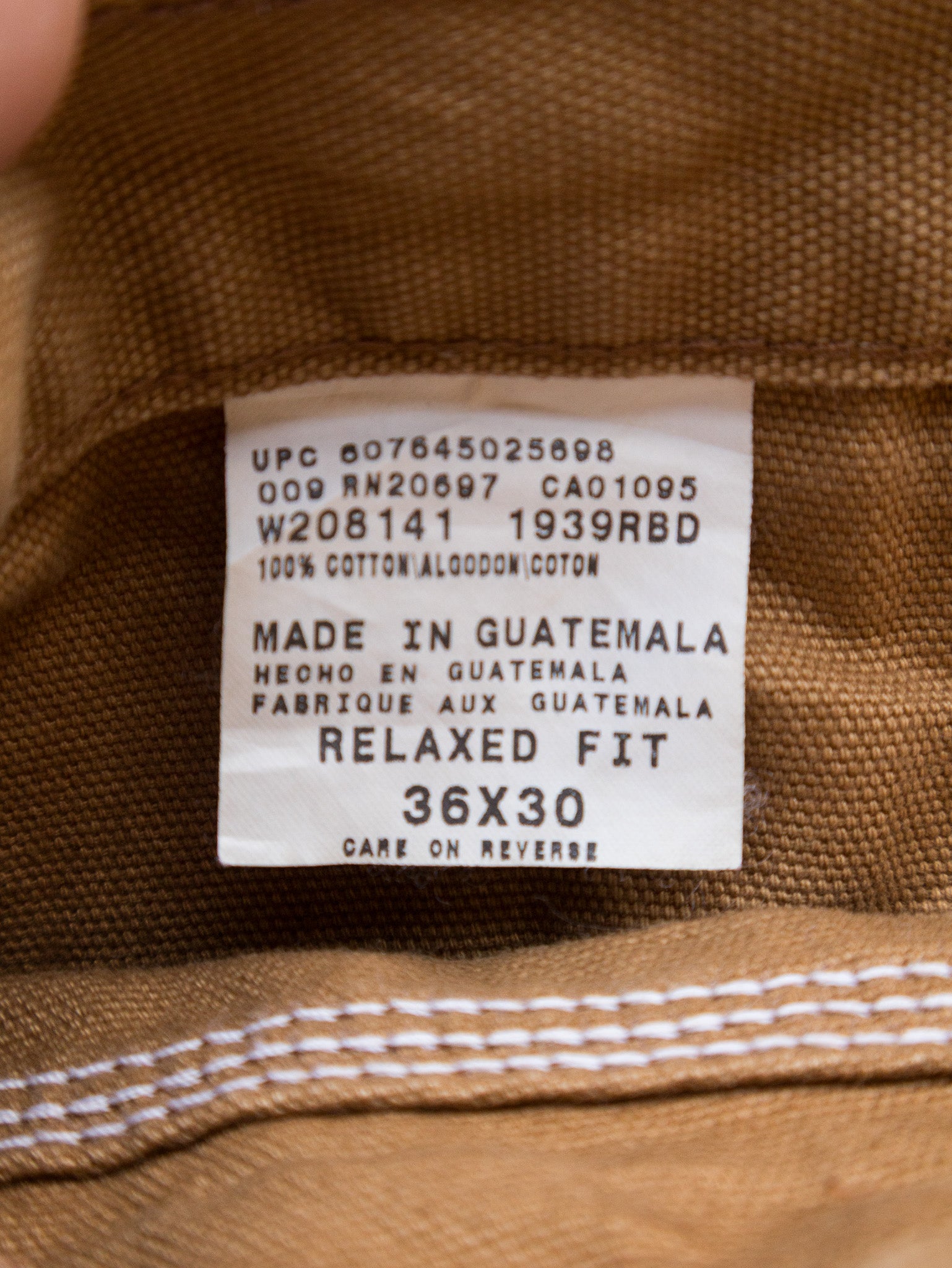 Vintage Brown Dickies Carpenter Pants (W36)