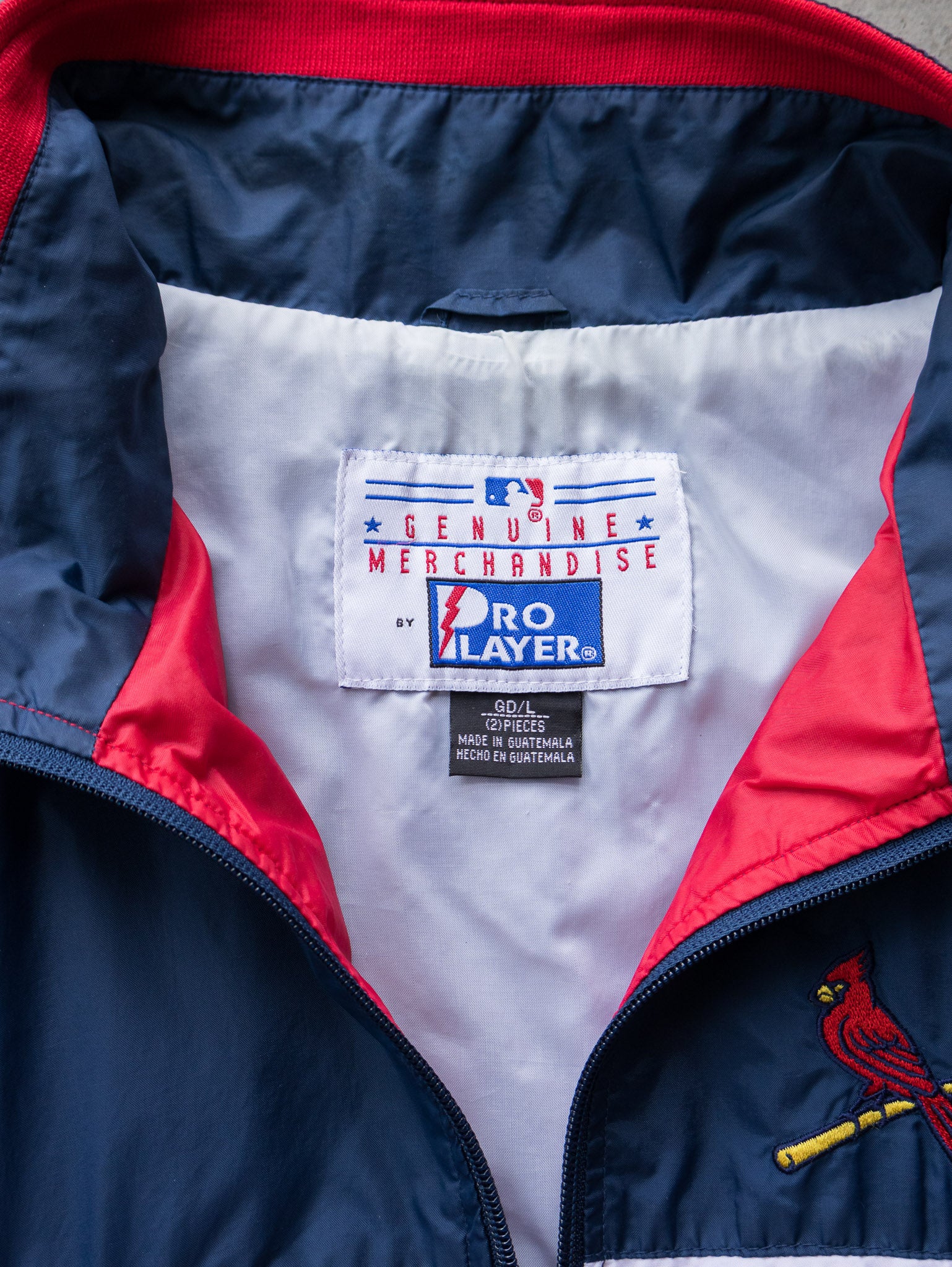 Vintage 90s Pro Player St. Louis Cardinals Windbreaker (L)