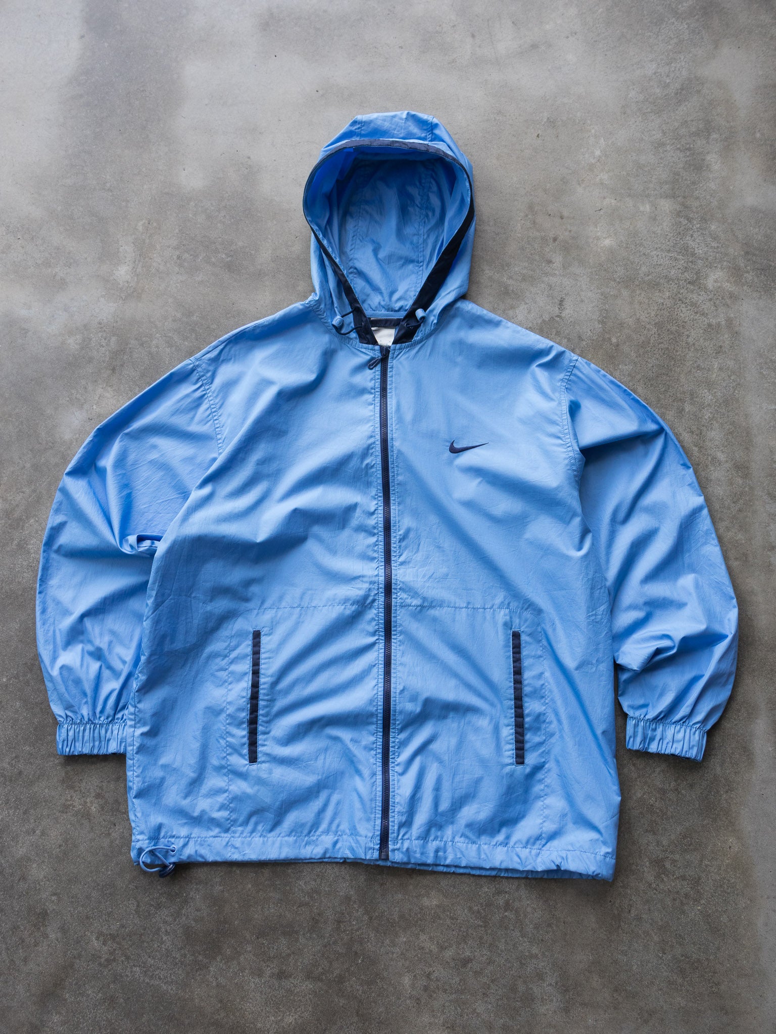 Vintage 00s Baby Blue Nike Windbreaker (Women's M)