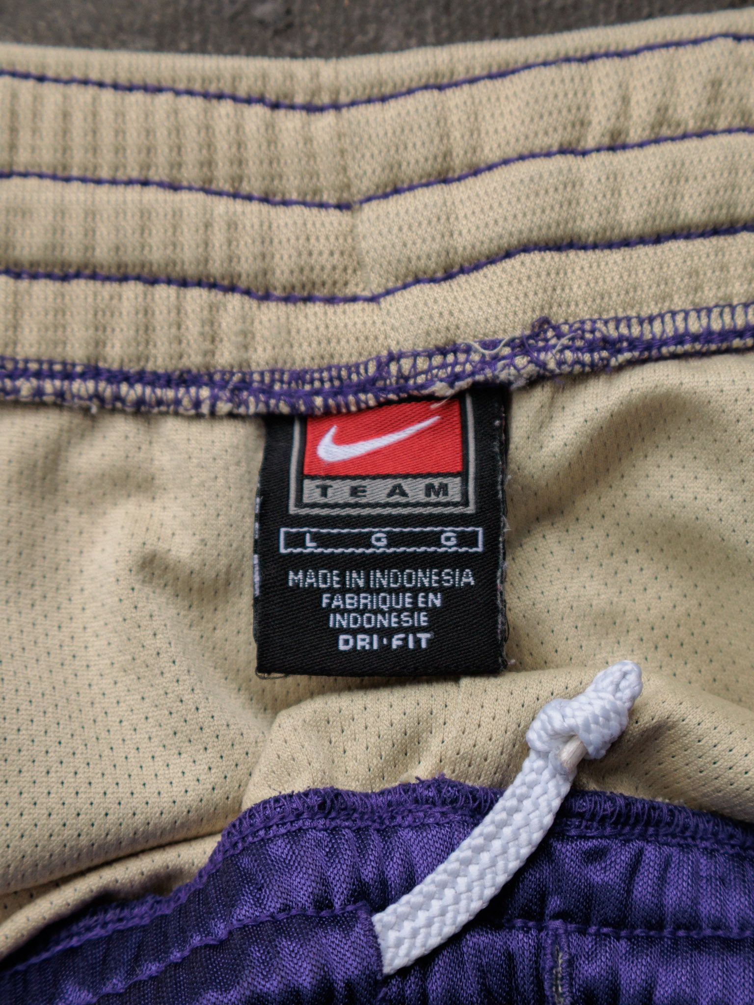 Vintage 00s Purple Washington Nike Basketball Shorts (L)