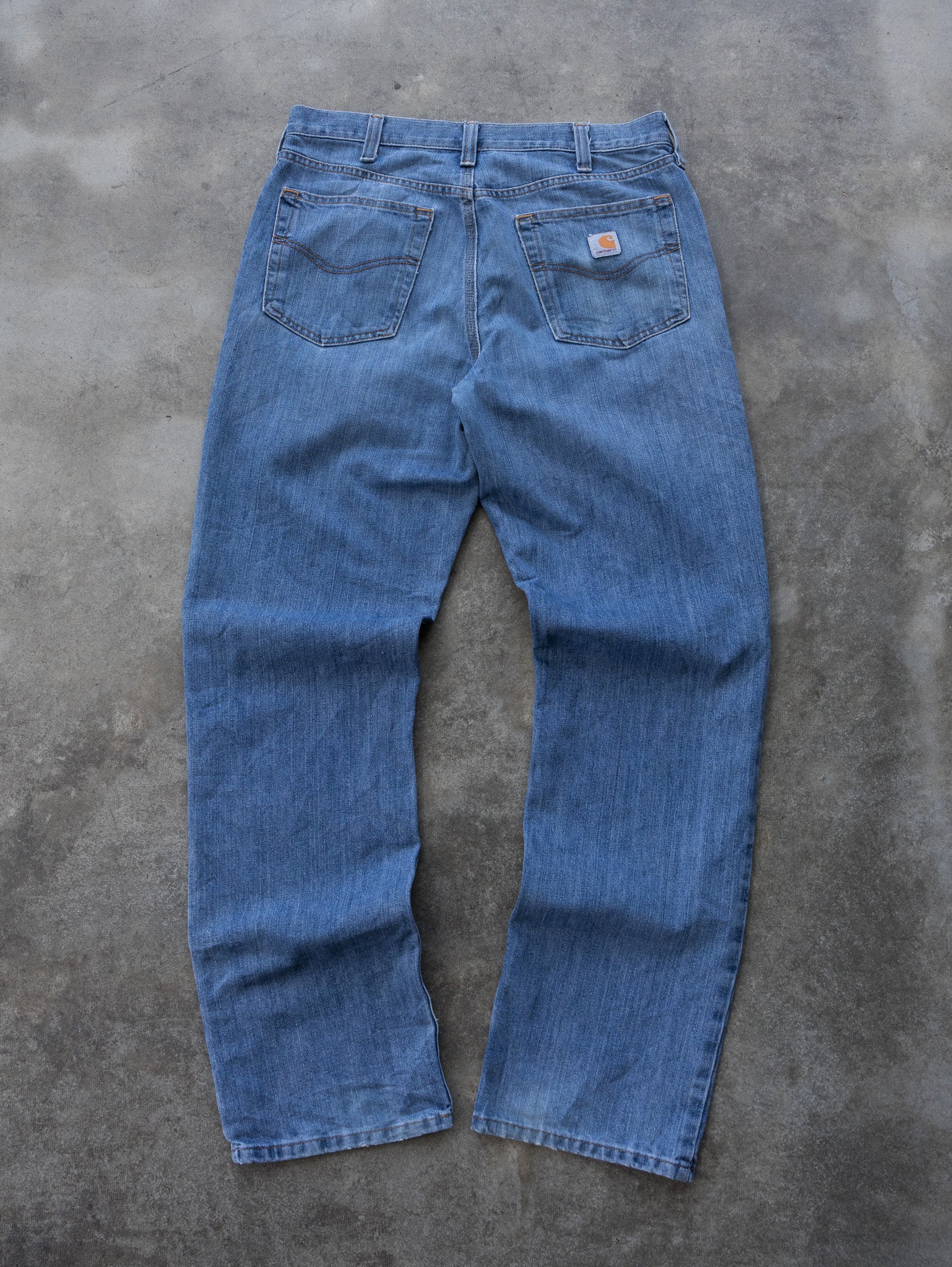 Vintage Blue Carhartt Jeans (W34)