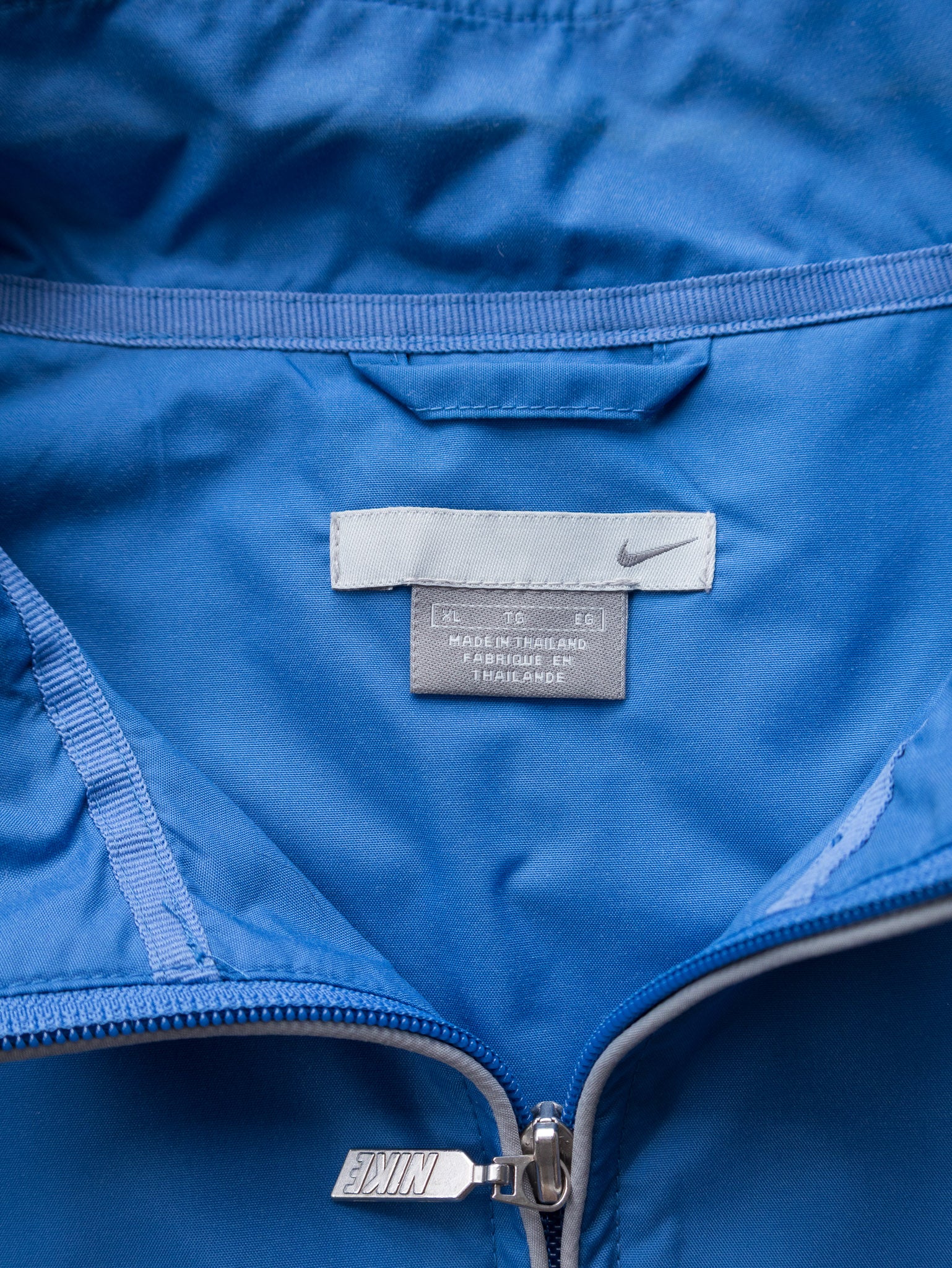 Vintage 00s Blue Nike Track Jacket (XL)