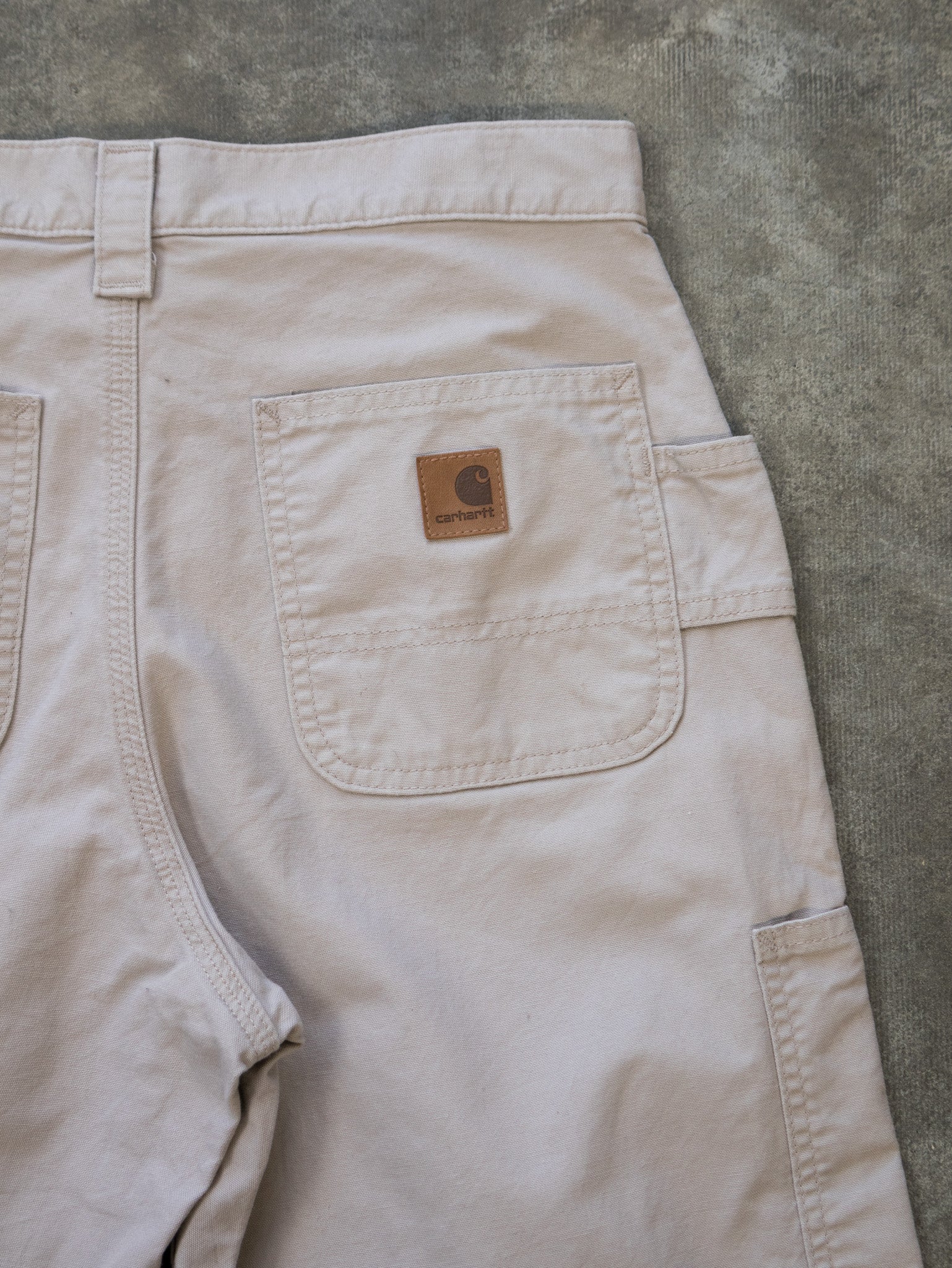Vintage Tan Carhartt Work Shorts (W30)
