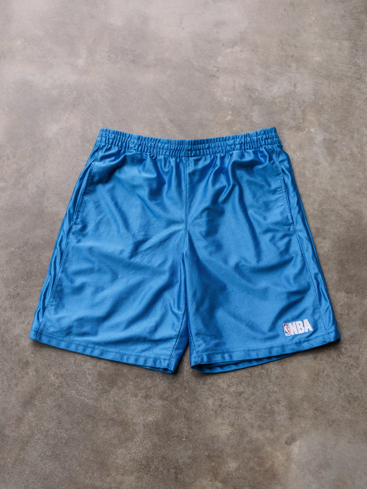 Vintage 00s Blue NBA Basketball Shorts (XL)