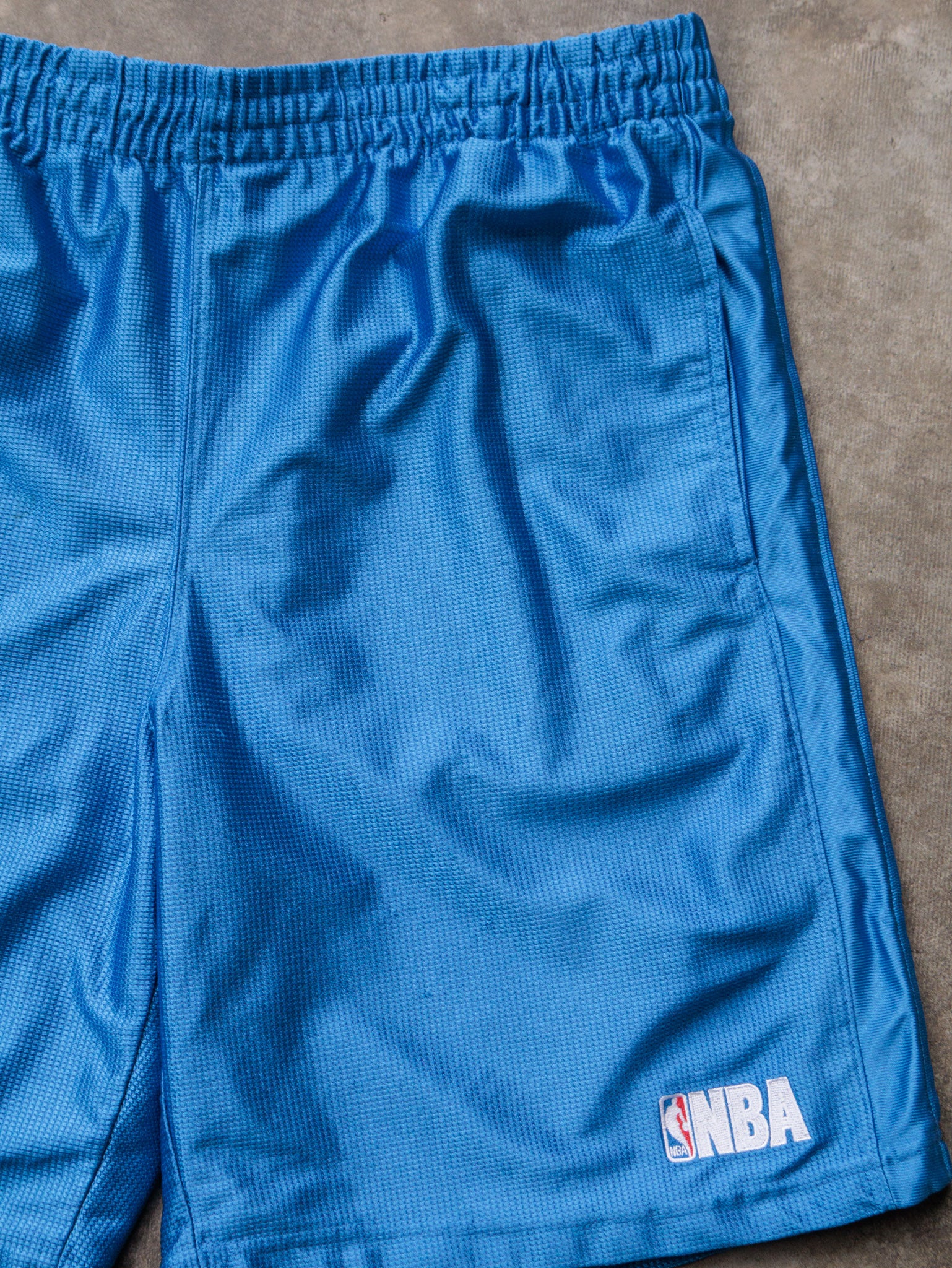 Vintage 00s Blue NBA Basketball Shorts (XL)