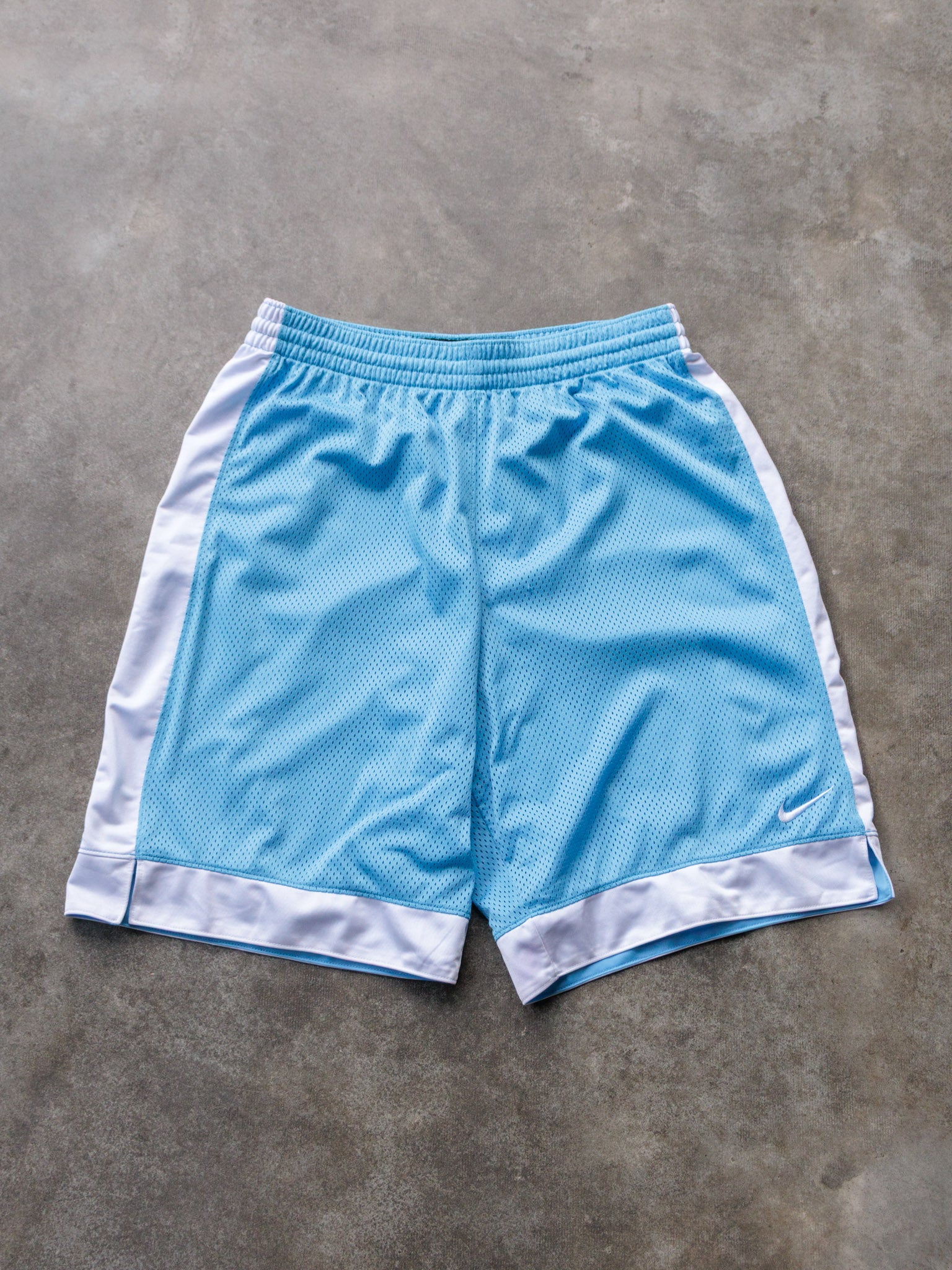 Vintage 00s Blue Nike Basketball Shorts (Women's M)