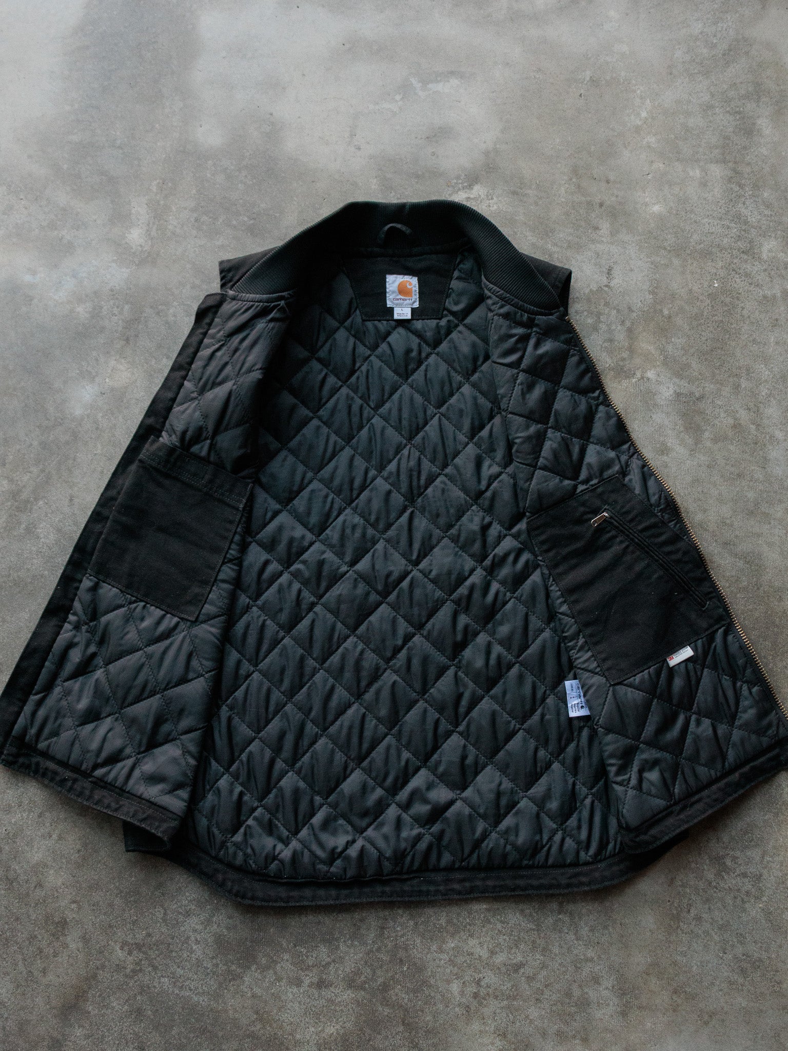 Vintage Black Carhartt Vest (L)