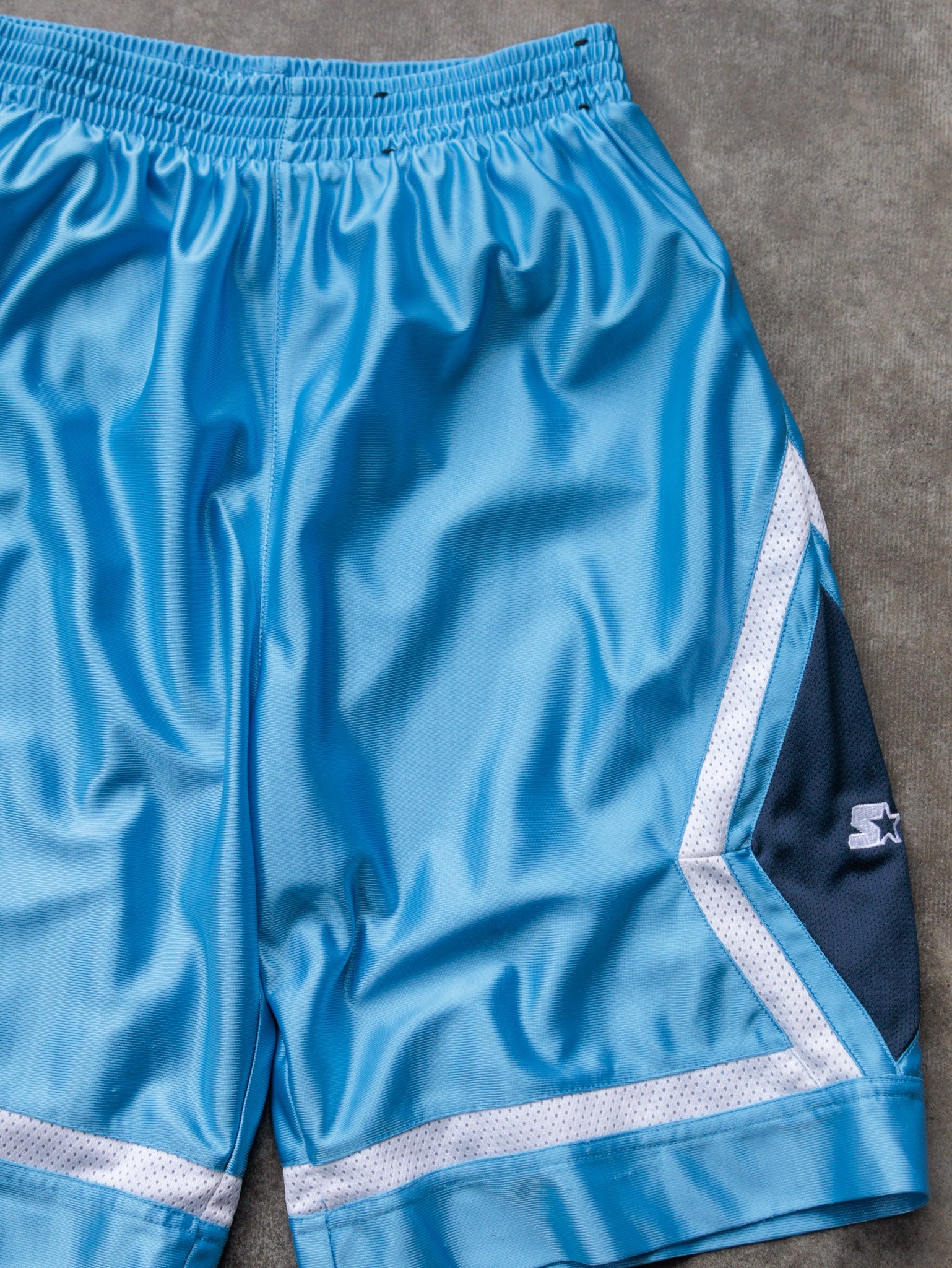 Vintage 00s Blue Starter Shorts (12-14Y)