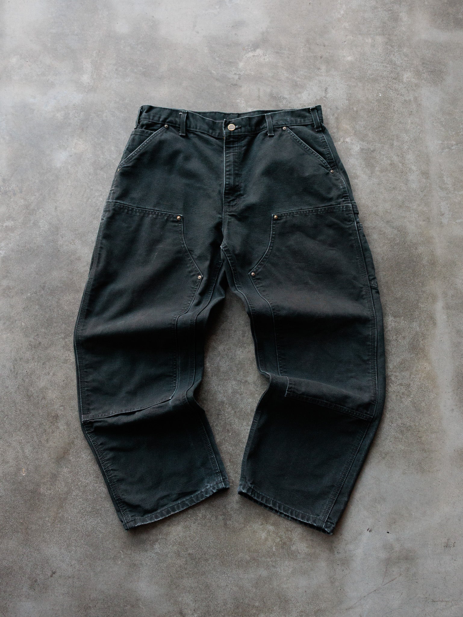 Vintage Black Carhartt Carpenter Pants (W36)