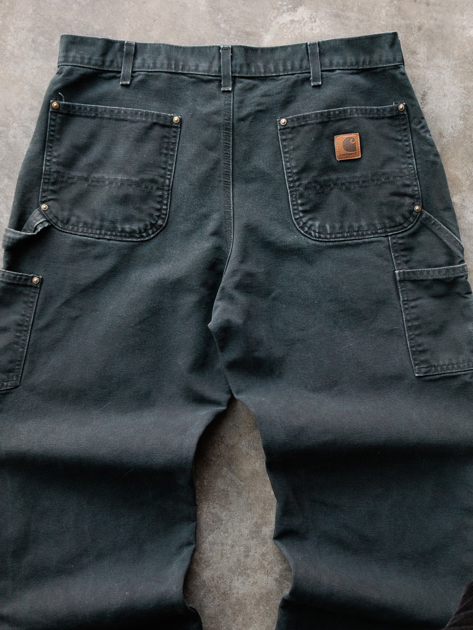 Vintage Black Carhartt Carpenter Pants (W36)