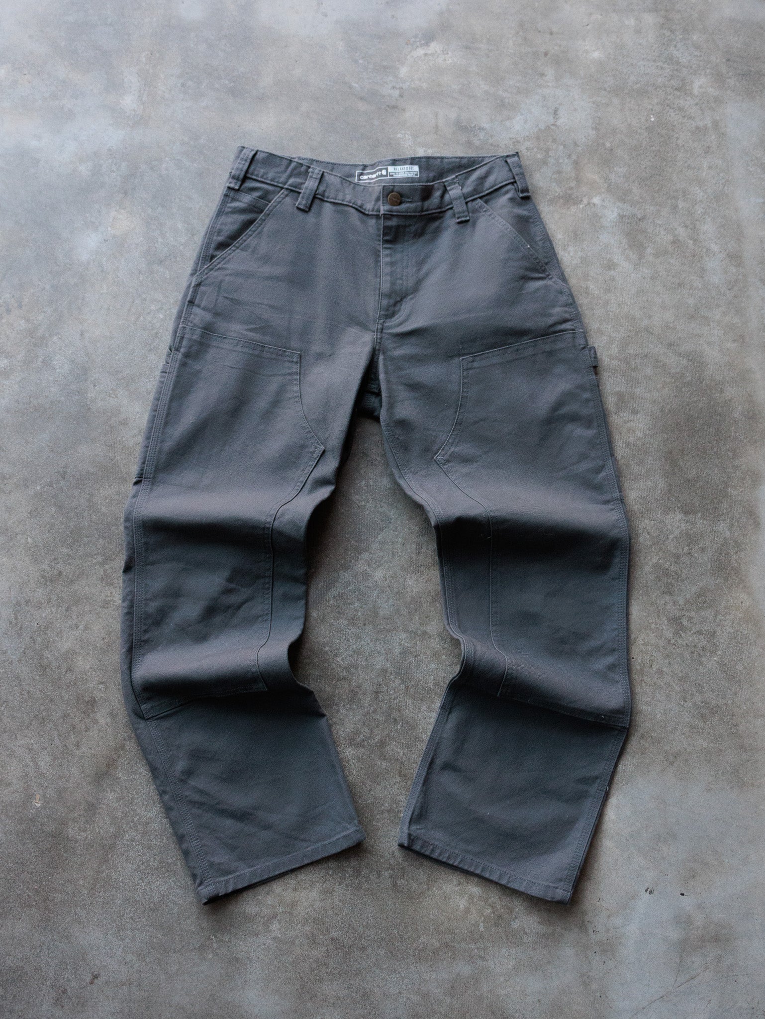 Vintage Grey Carhartt Carpenter Pants (W32)