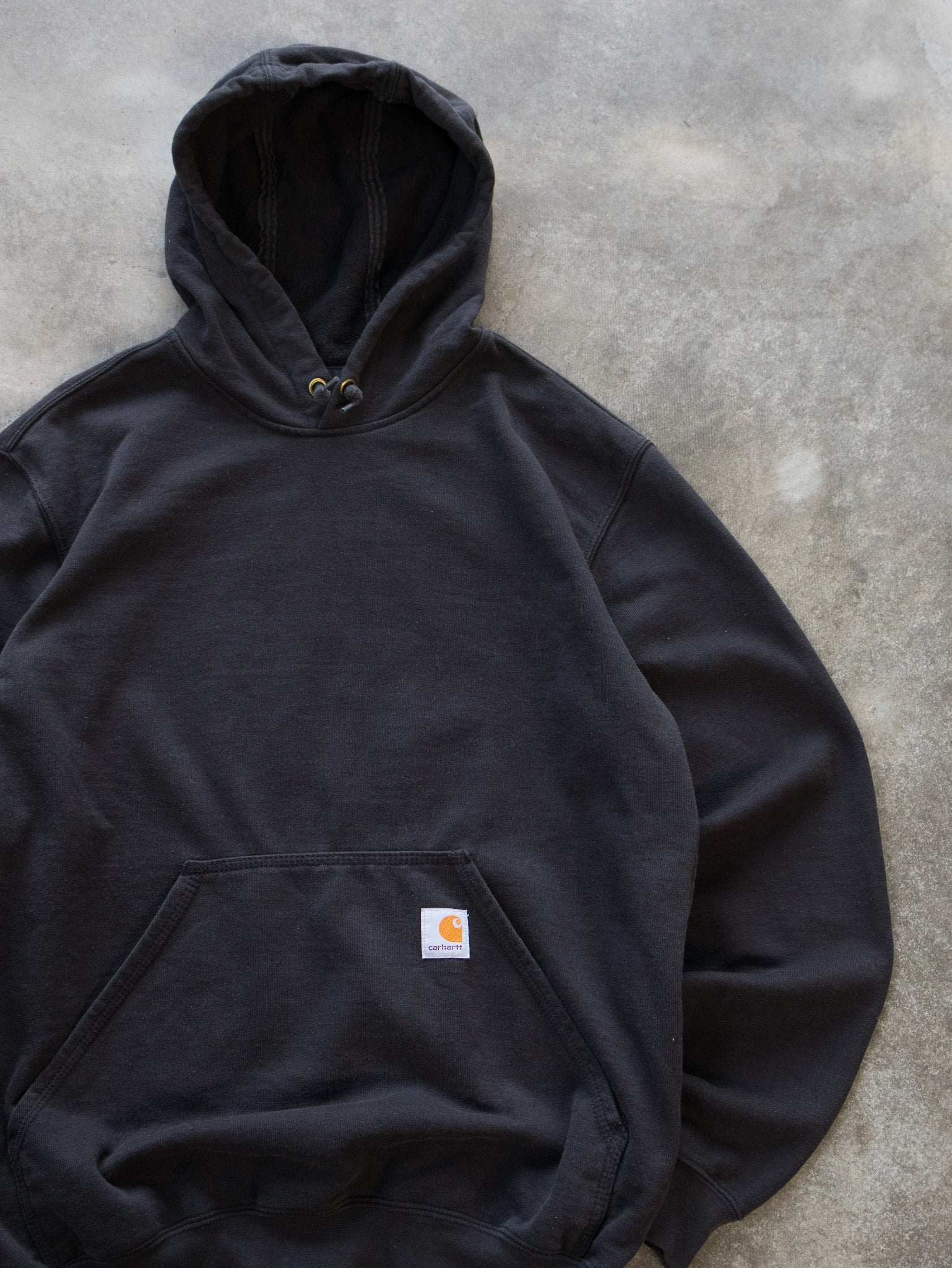 Vintage Black Carhartt Hoodie (S)