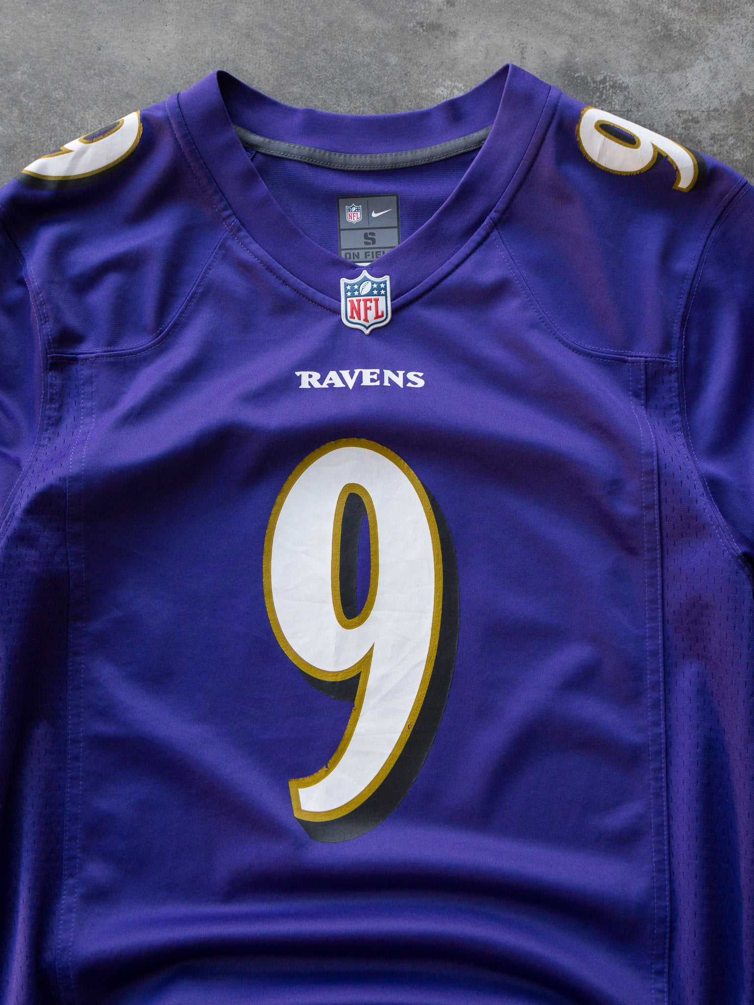 Vintage Nike Baltimore Ravens Justin Tucker NFL Jersey (S)