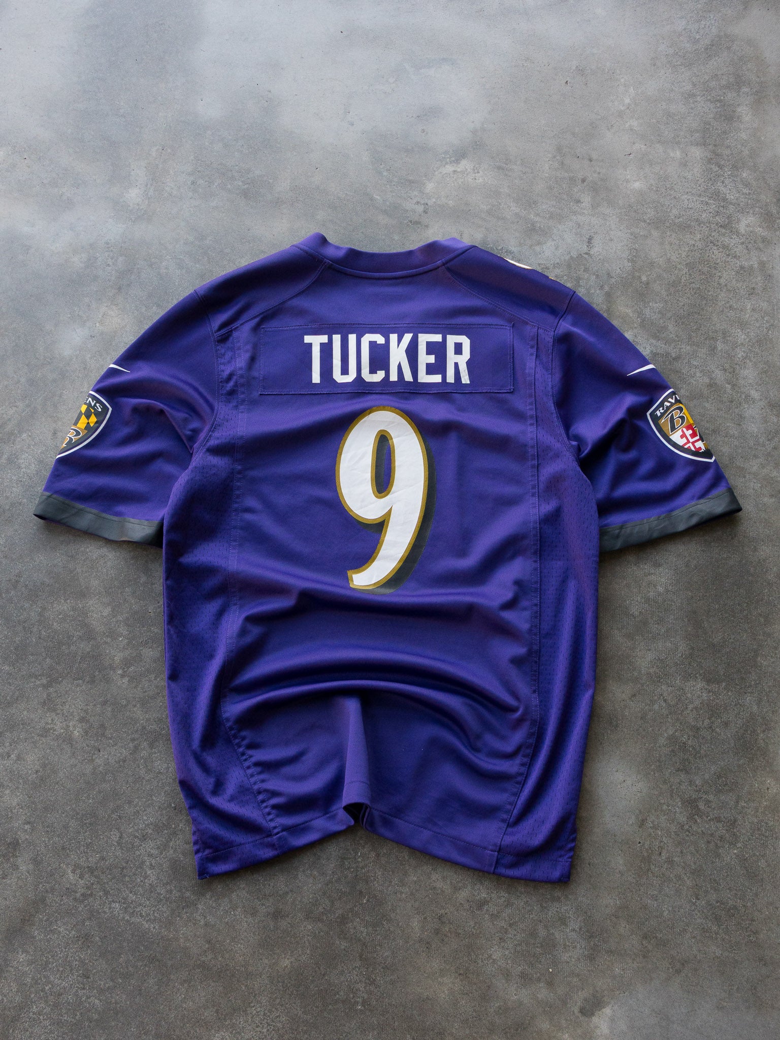 Vintage Nike Baltimore Ravens Justin Tucker NFL Jersey (S)