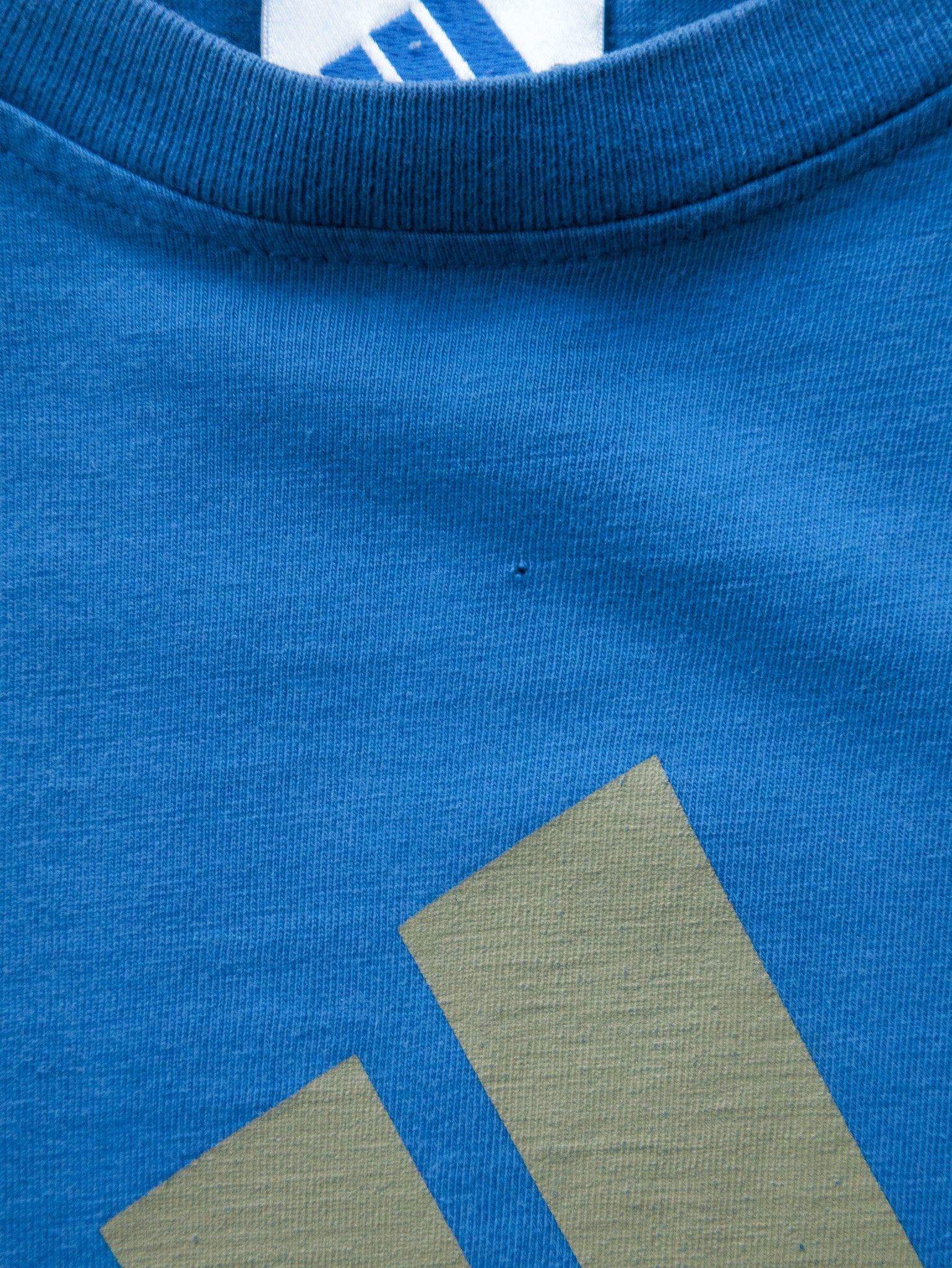 Vintage 00s Blue Adidas Tee (L)