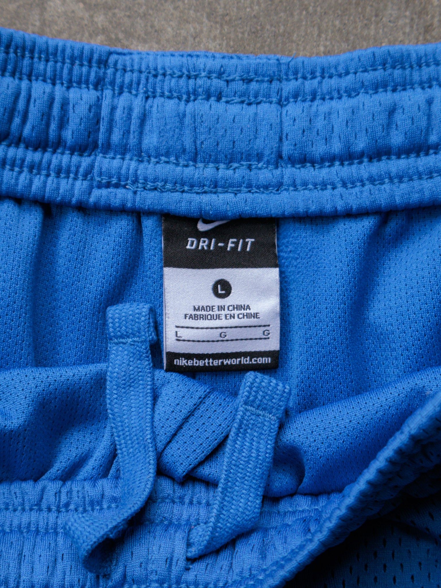 Vintage 00s Blue Nike Mesh Shorts (L)