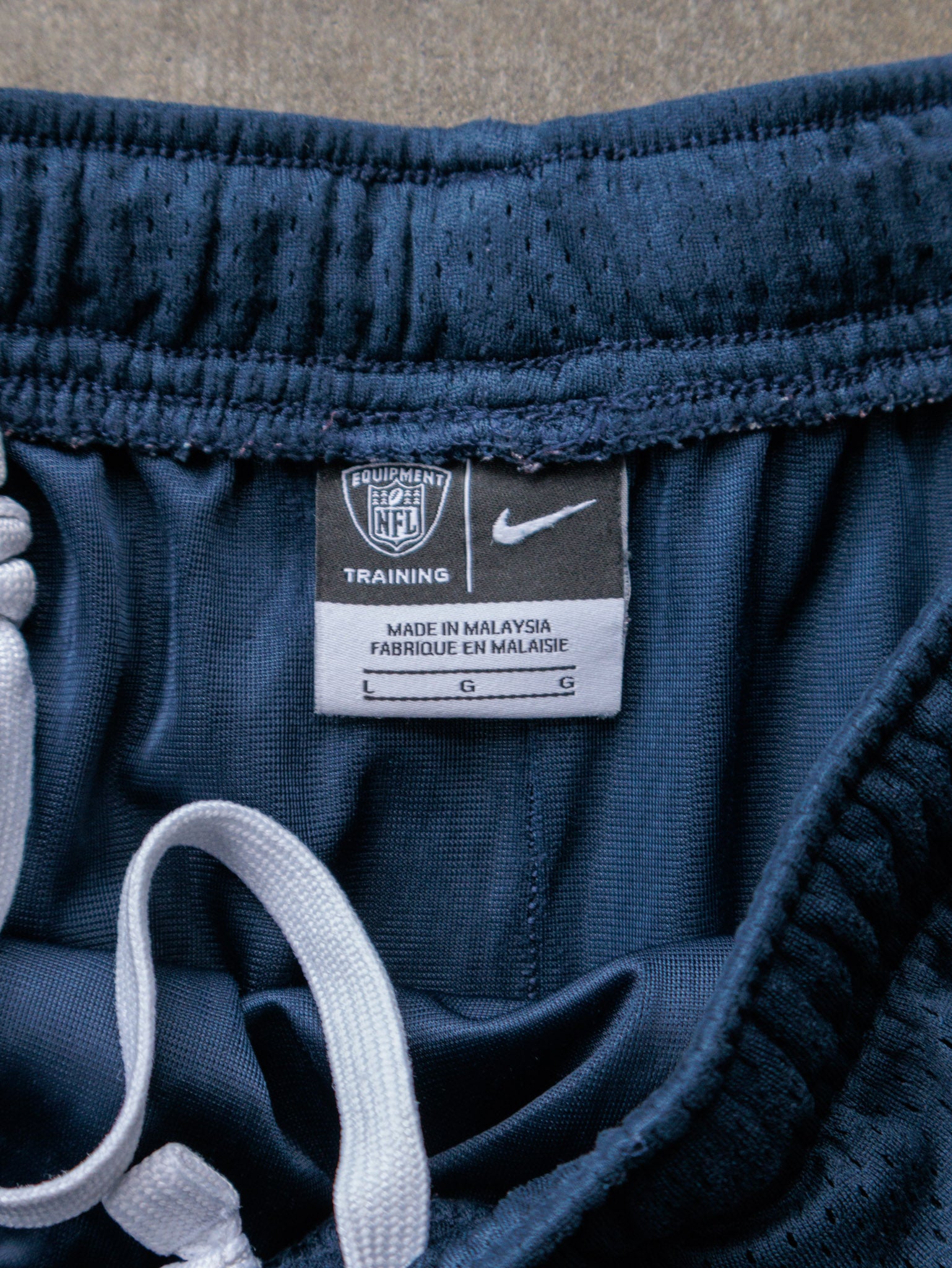 Vintage 00s Navy Nike Seattle Seahawks Mesh Shorts (L)