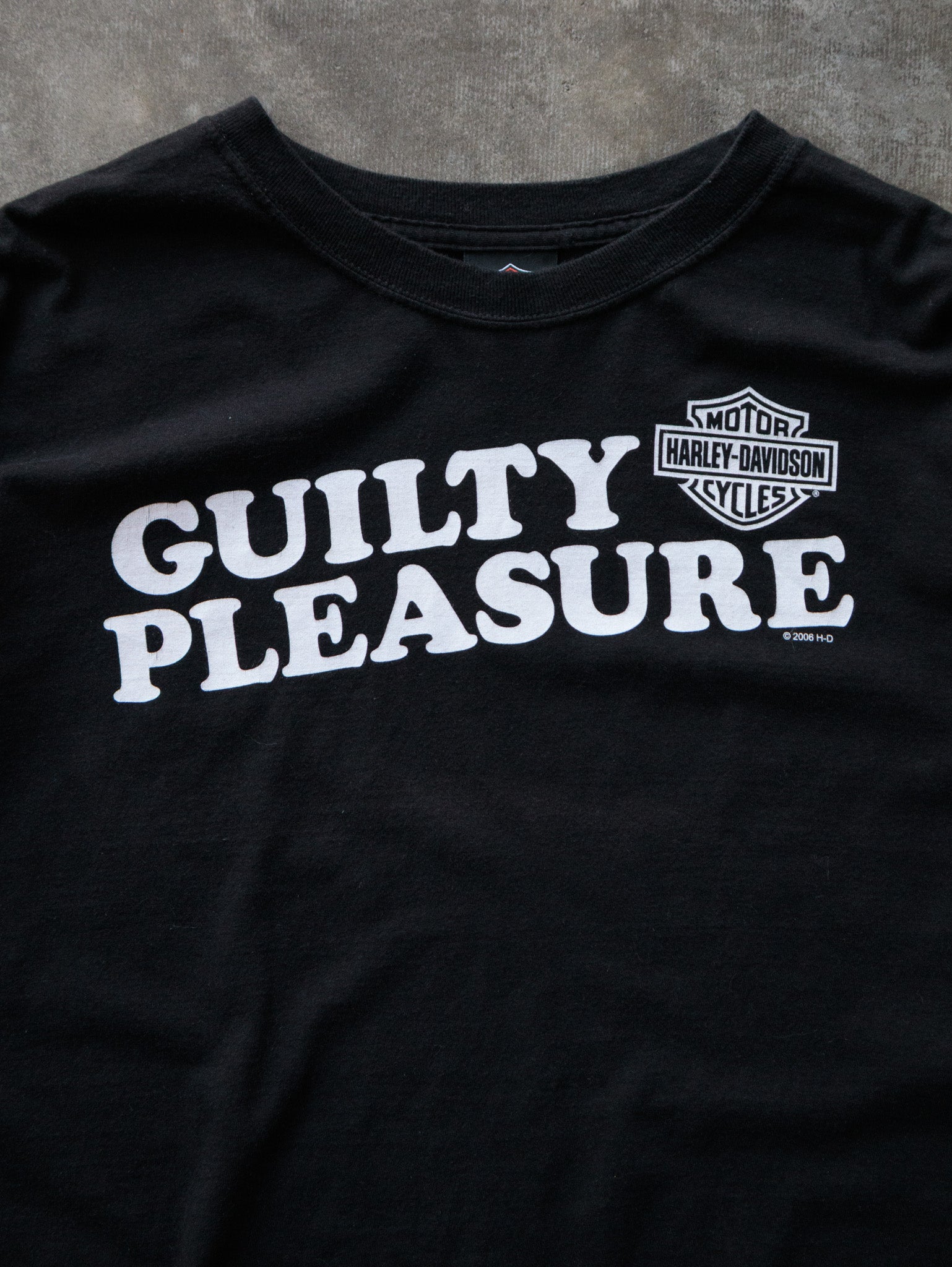 Vintage 00s Black Harley-Davidson Olympia Washington Tee (2XL)