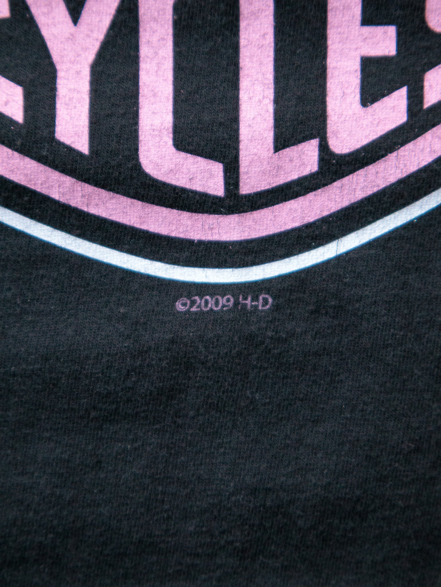 Vintage 2009 Black Harley-Davidson Springfield Missouri Tee (L)