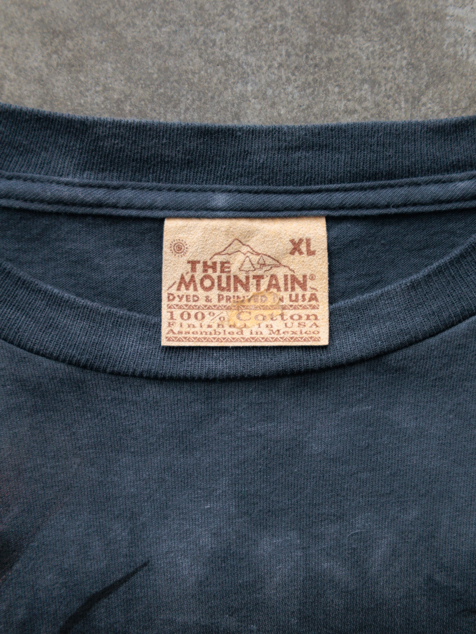 Vintage 2003 Blue The Mountain Deer Long Sleeve (XL)