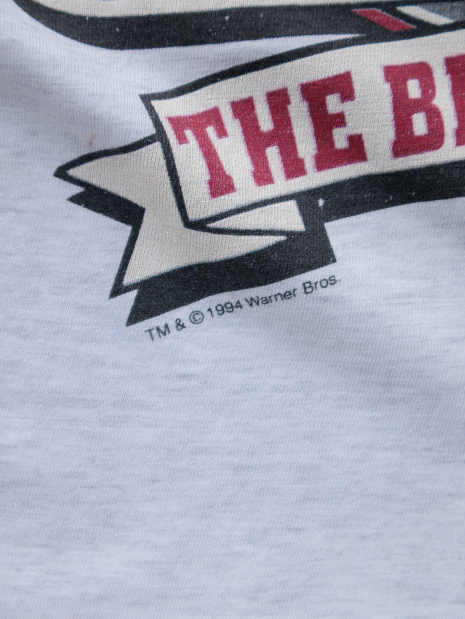 Vintage 1994 White Looney Tunes Taz Tee (-)