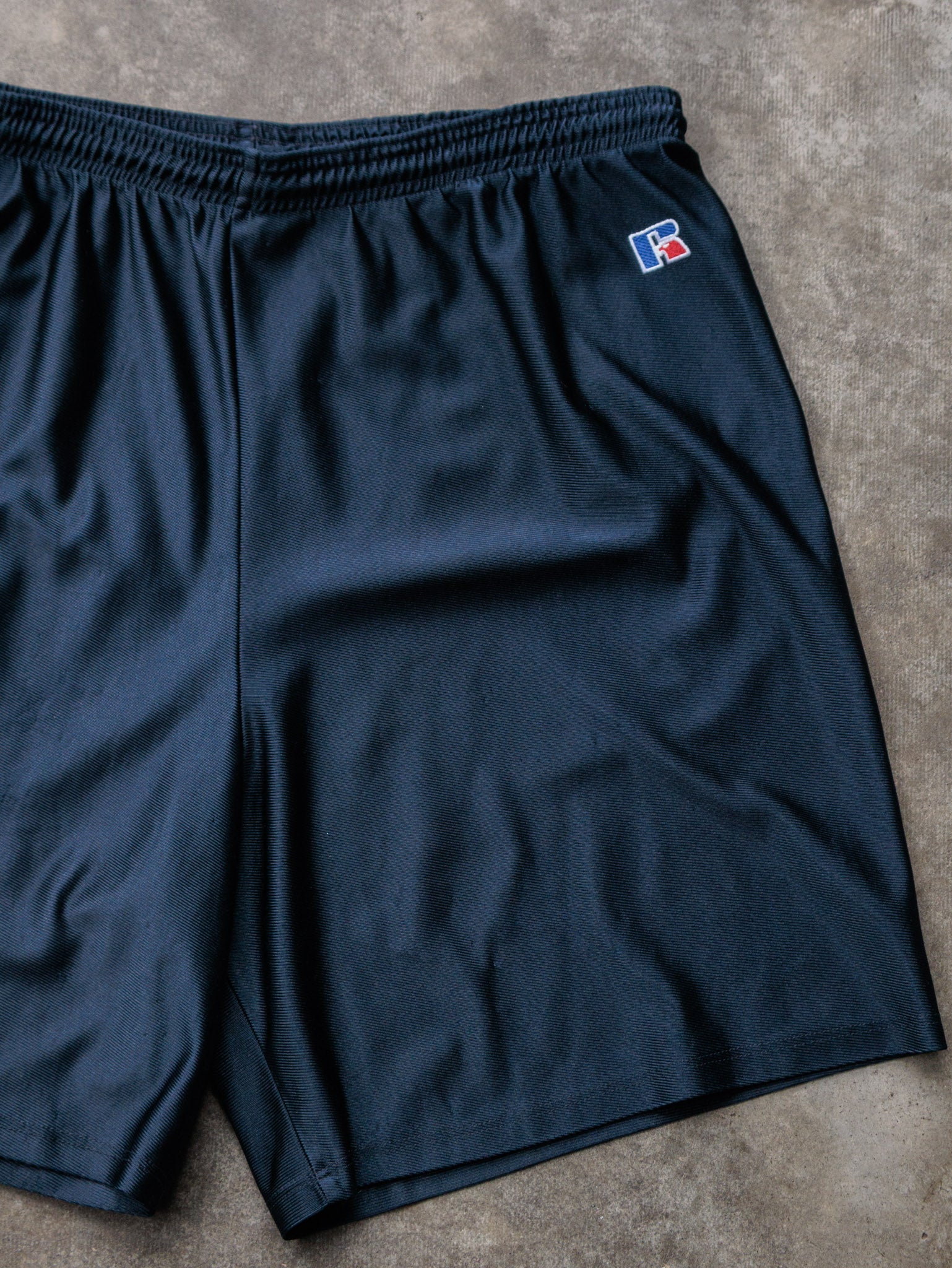 Vintage 90s Black Russell Athletic Shorts (XL)