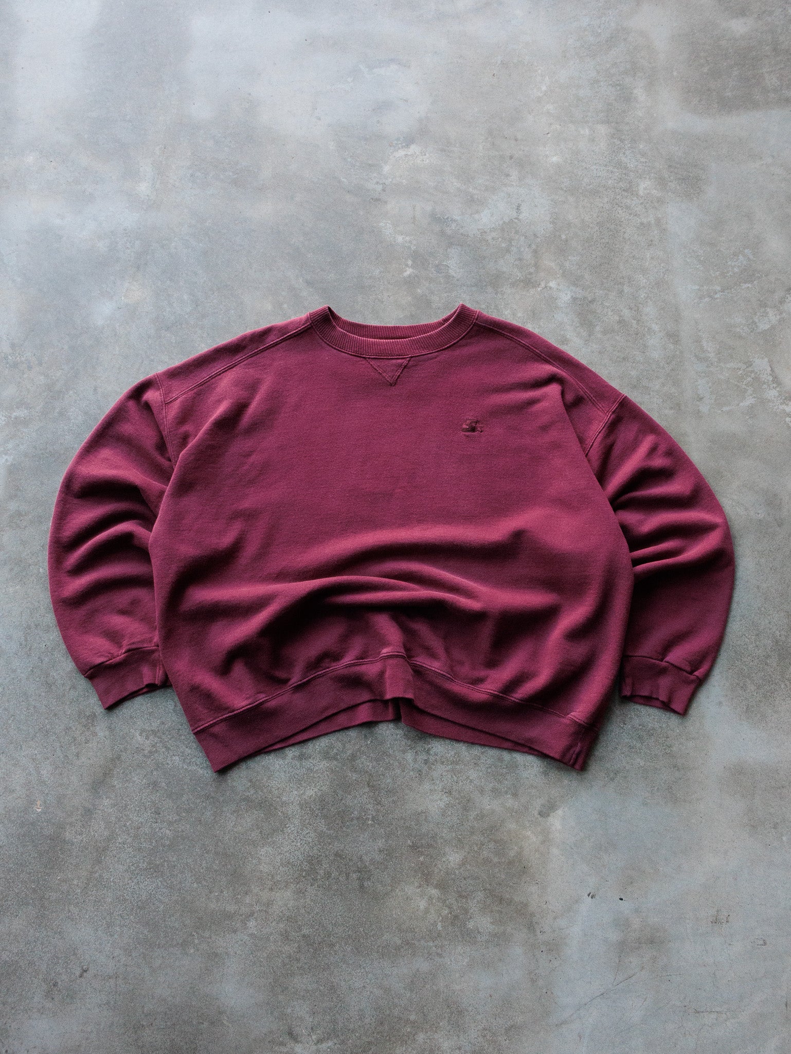 Vintage 00s Maroon Starter Sweatshirt (XL)