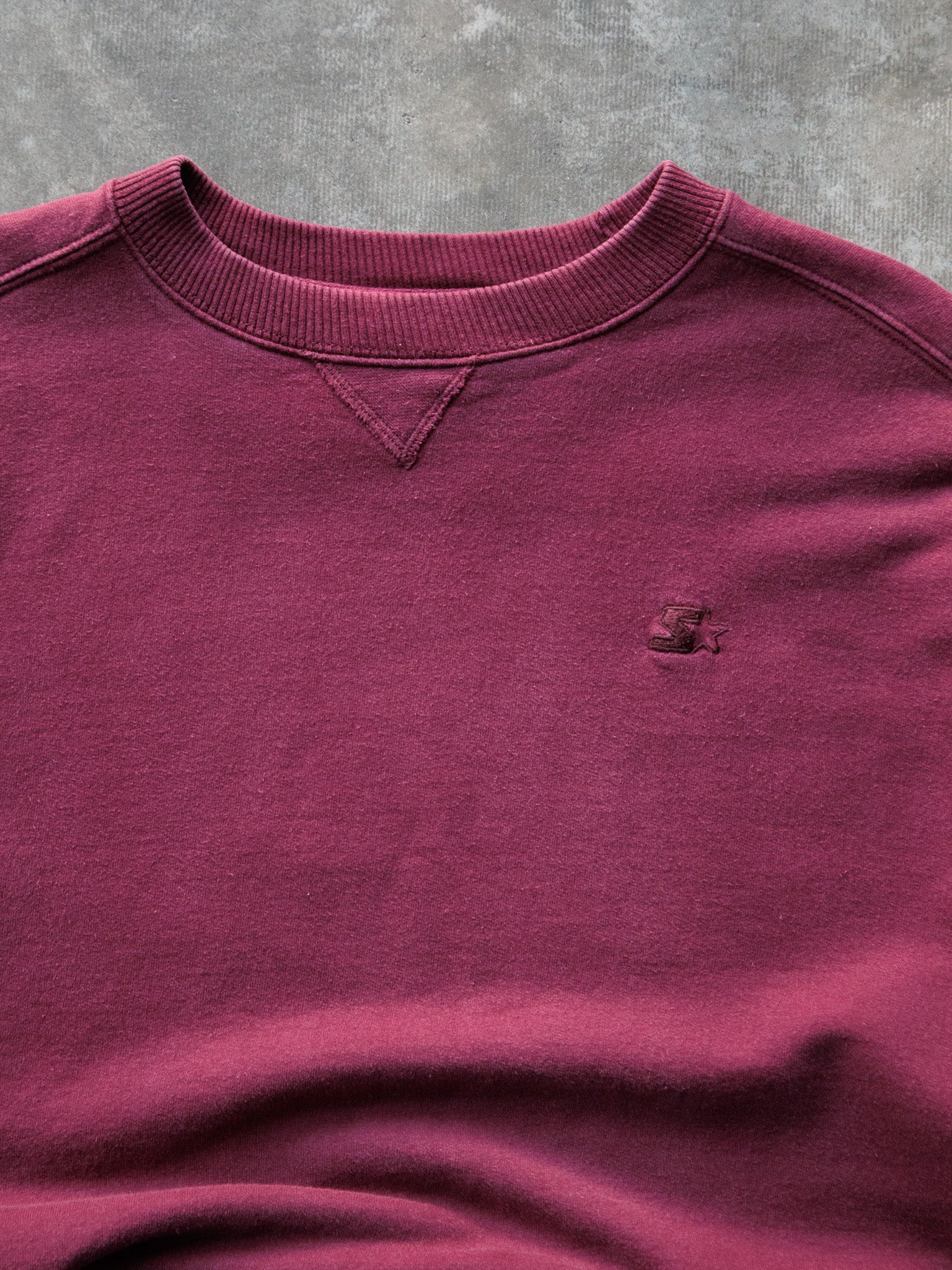 Vintage 00s Maroon Starter Sweatshirt (XL)