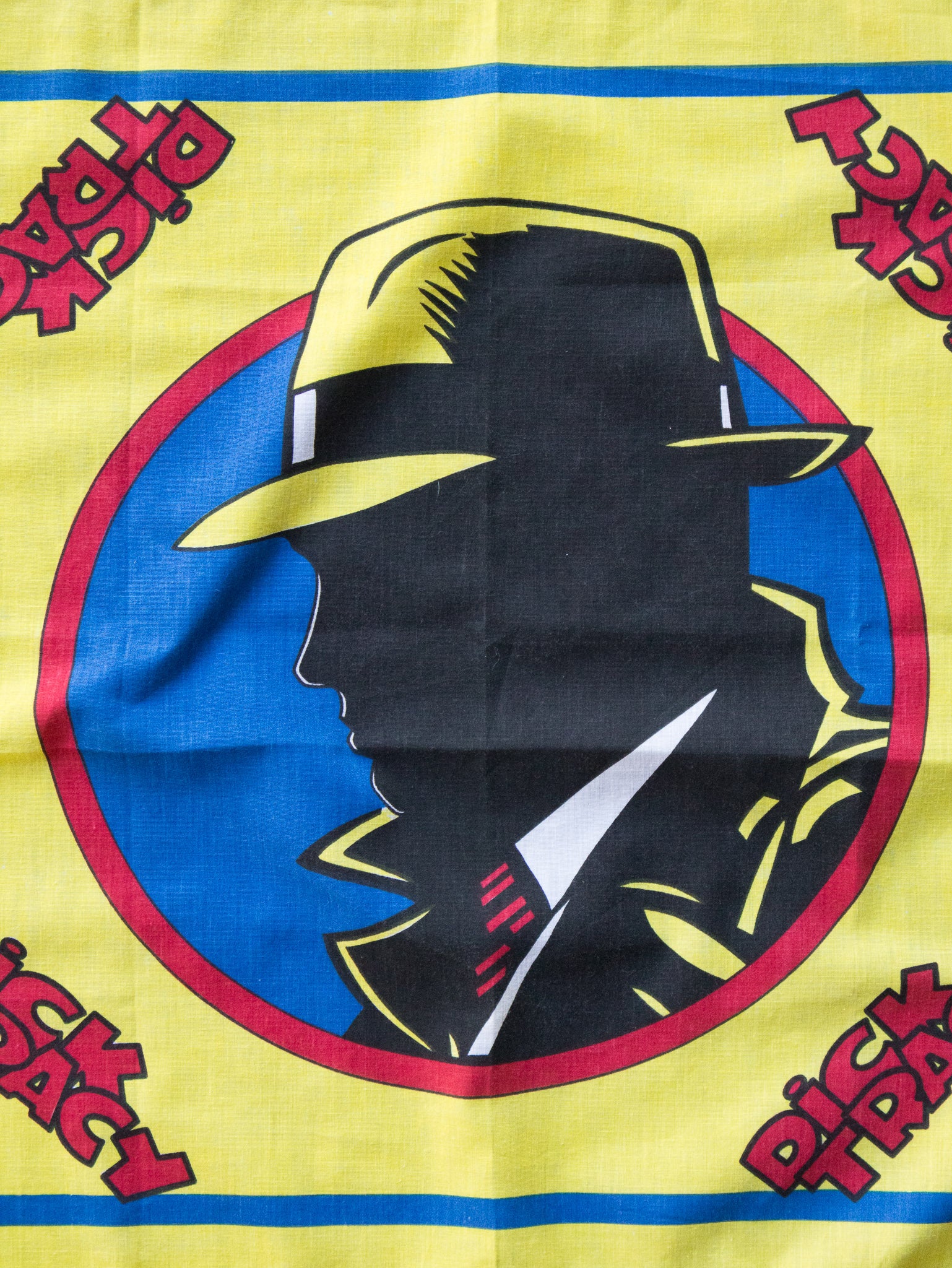 Vintage 1990 Disney Dick Tracy Bandana