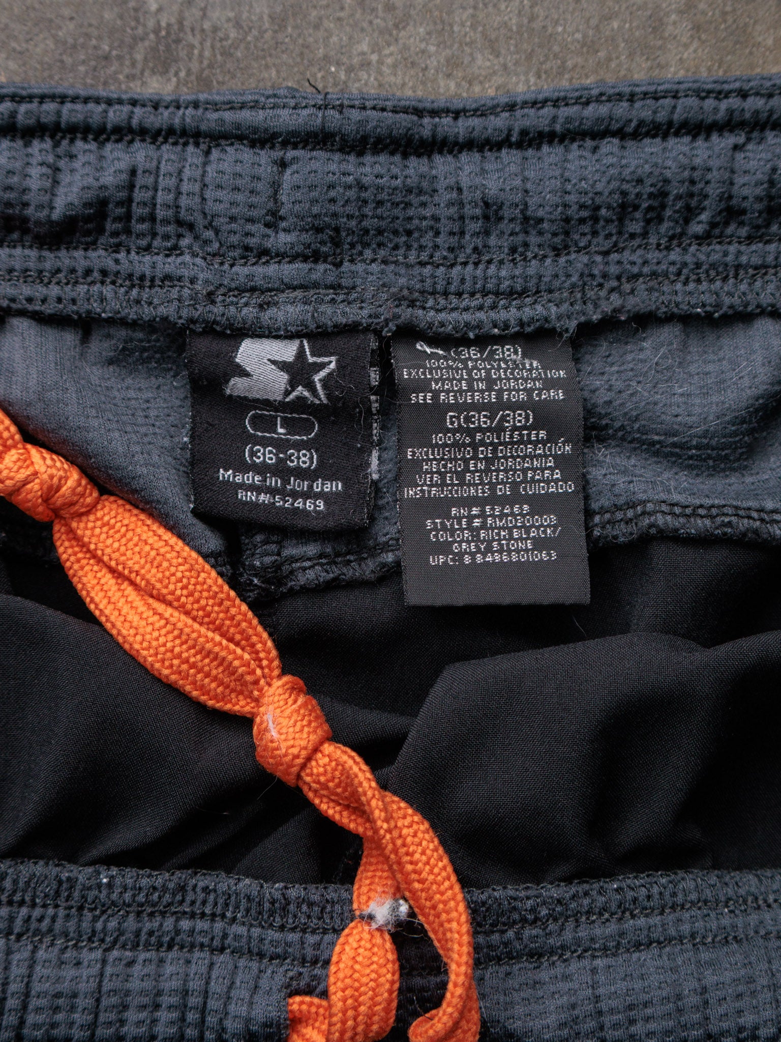 Vintage Black Starter Shorts (L)