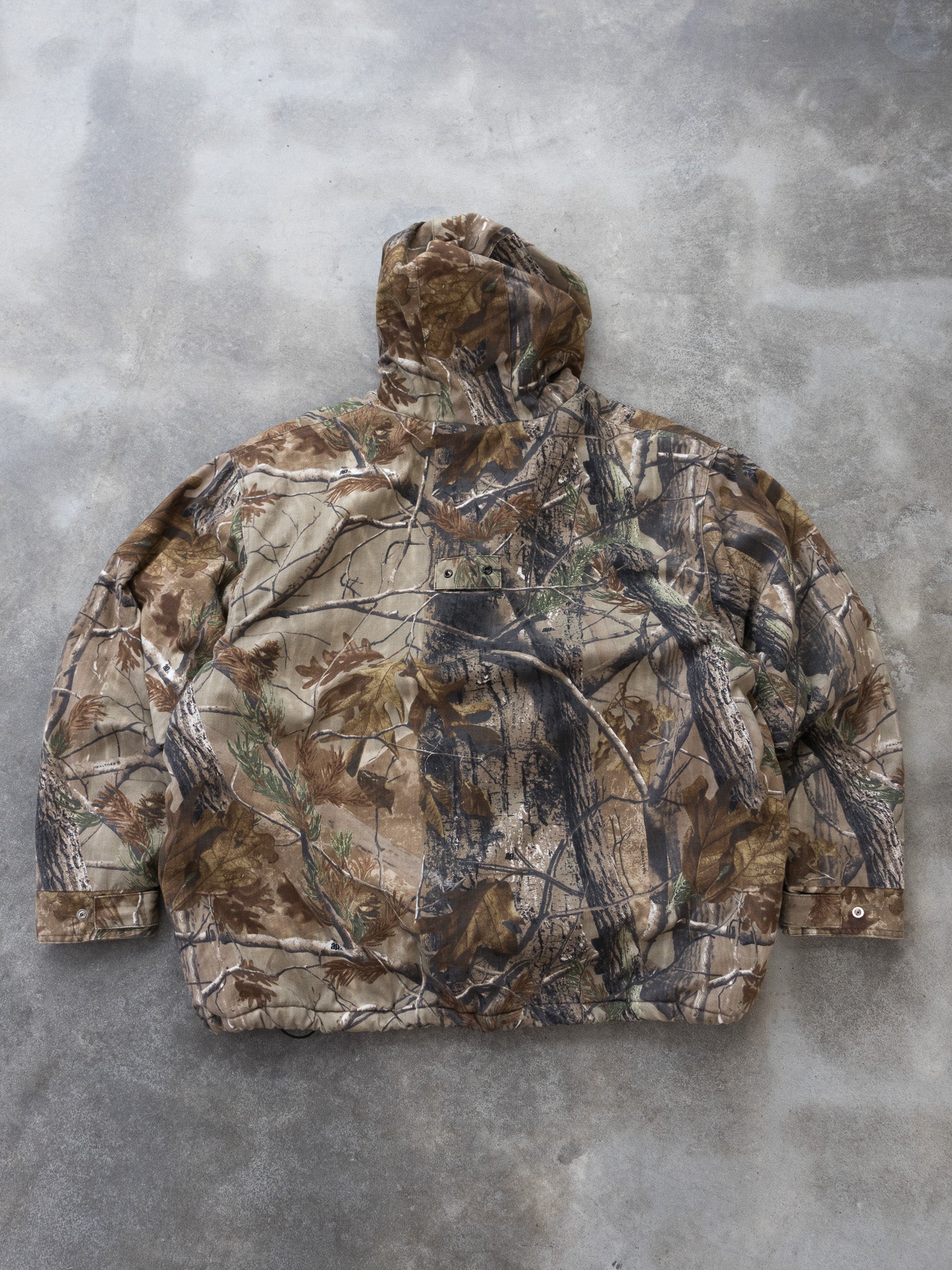 Vintage Camo Realtree Hooded Jacket (3XL)