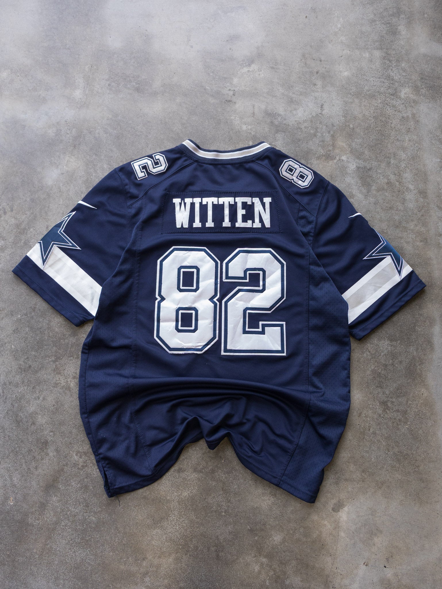 Vintage Navy Nike Dallas Cowboys Jason Witten NFL Jersey (L)