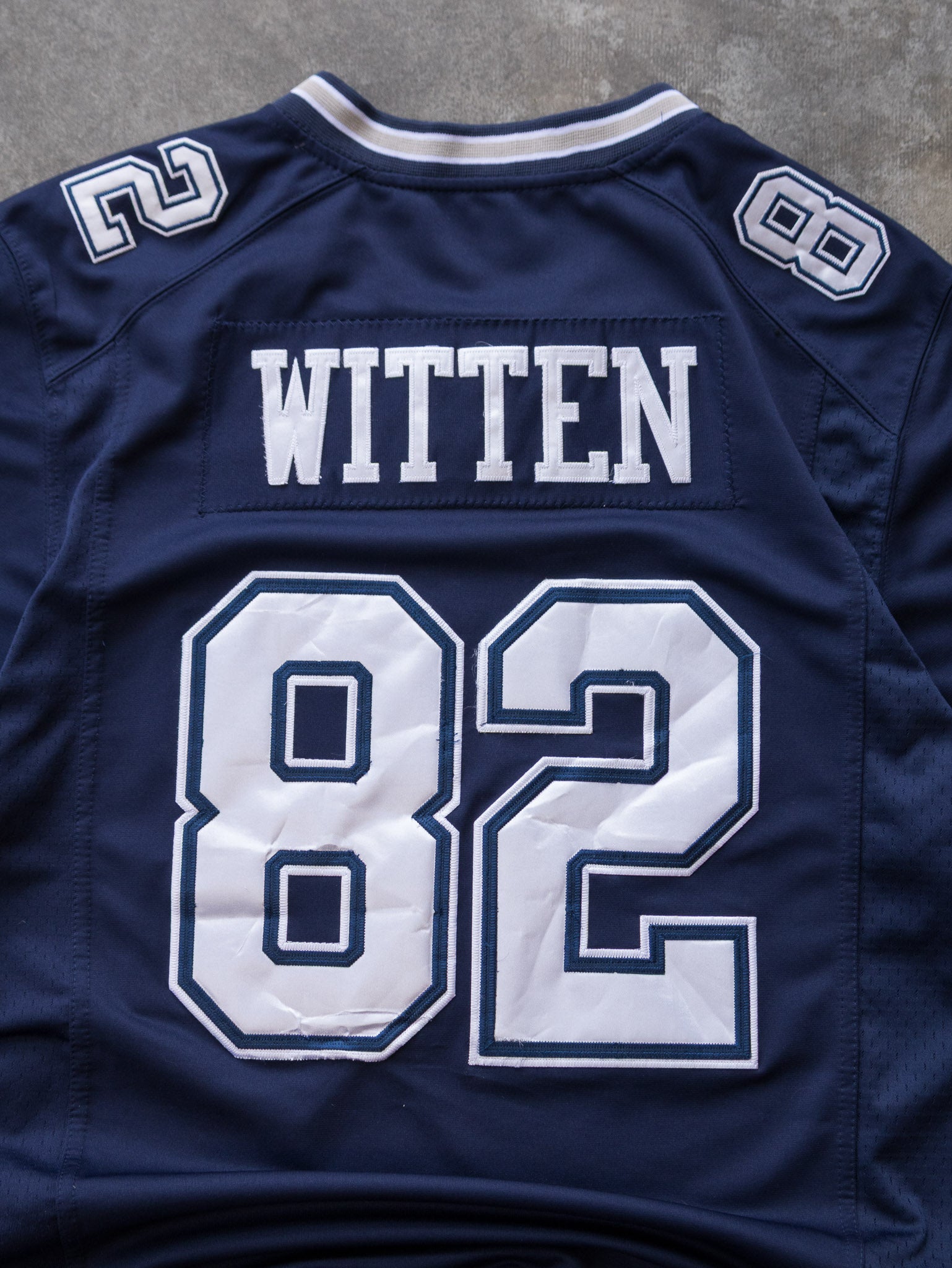 Vintage Navy Nike Dallas Cowboys Jason Witten NFL Jersey (L)