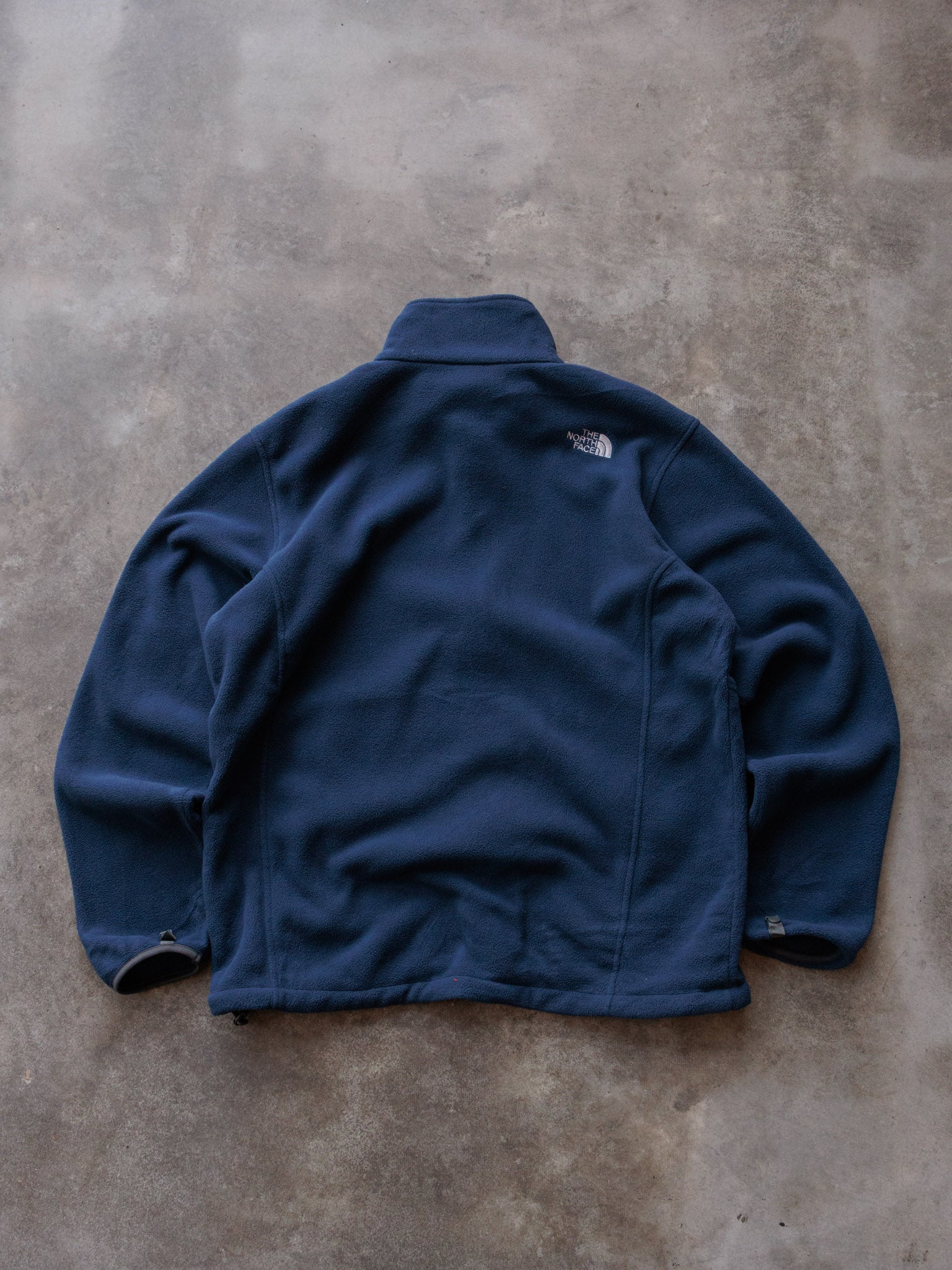 Vintage 90s Navy The North Face Fleece Jacket (L)