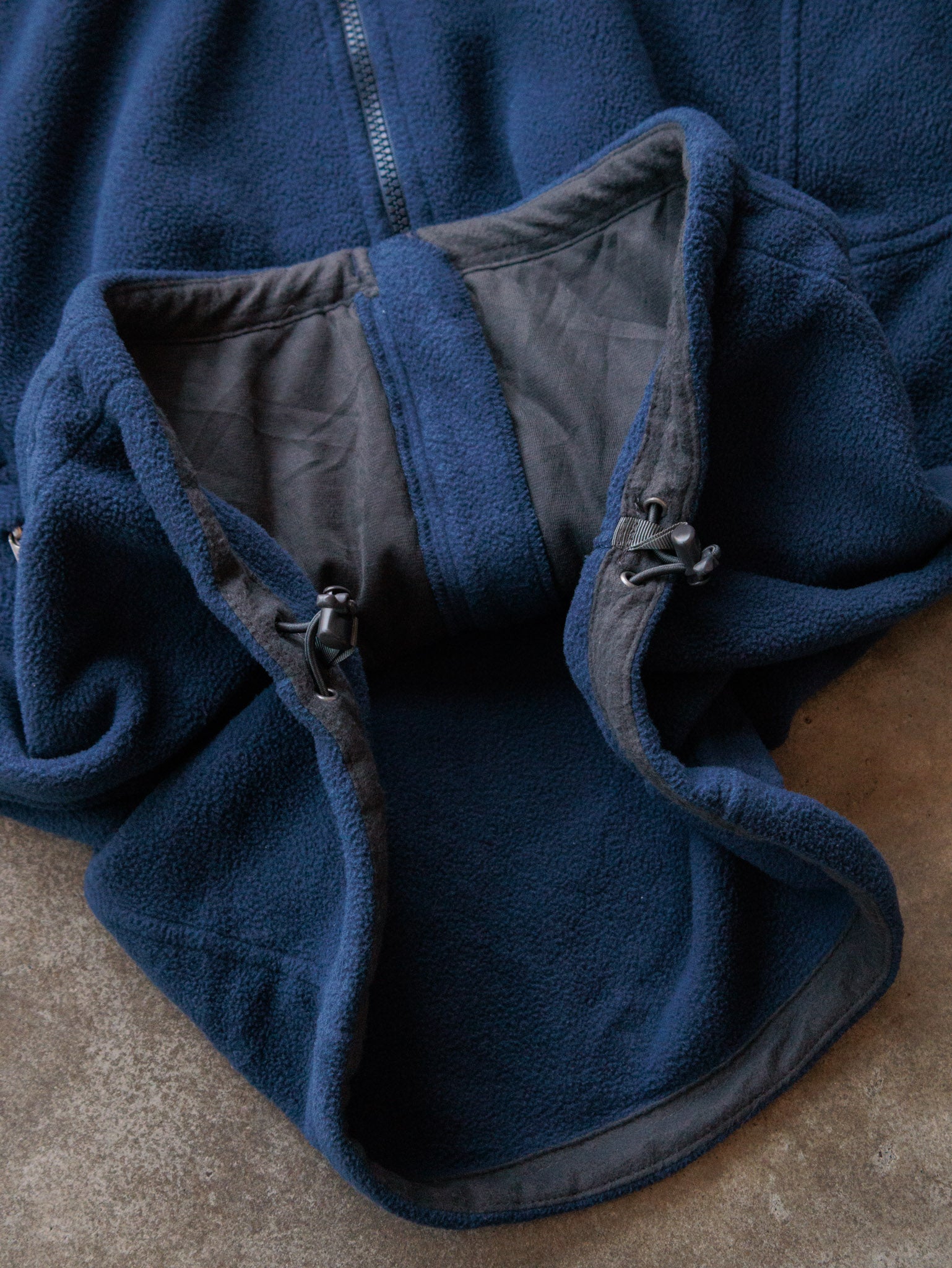 Vintage 90s Navy The North Face Fleece Jacket (L)