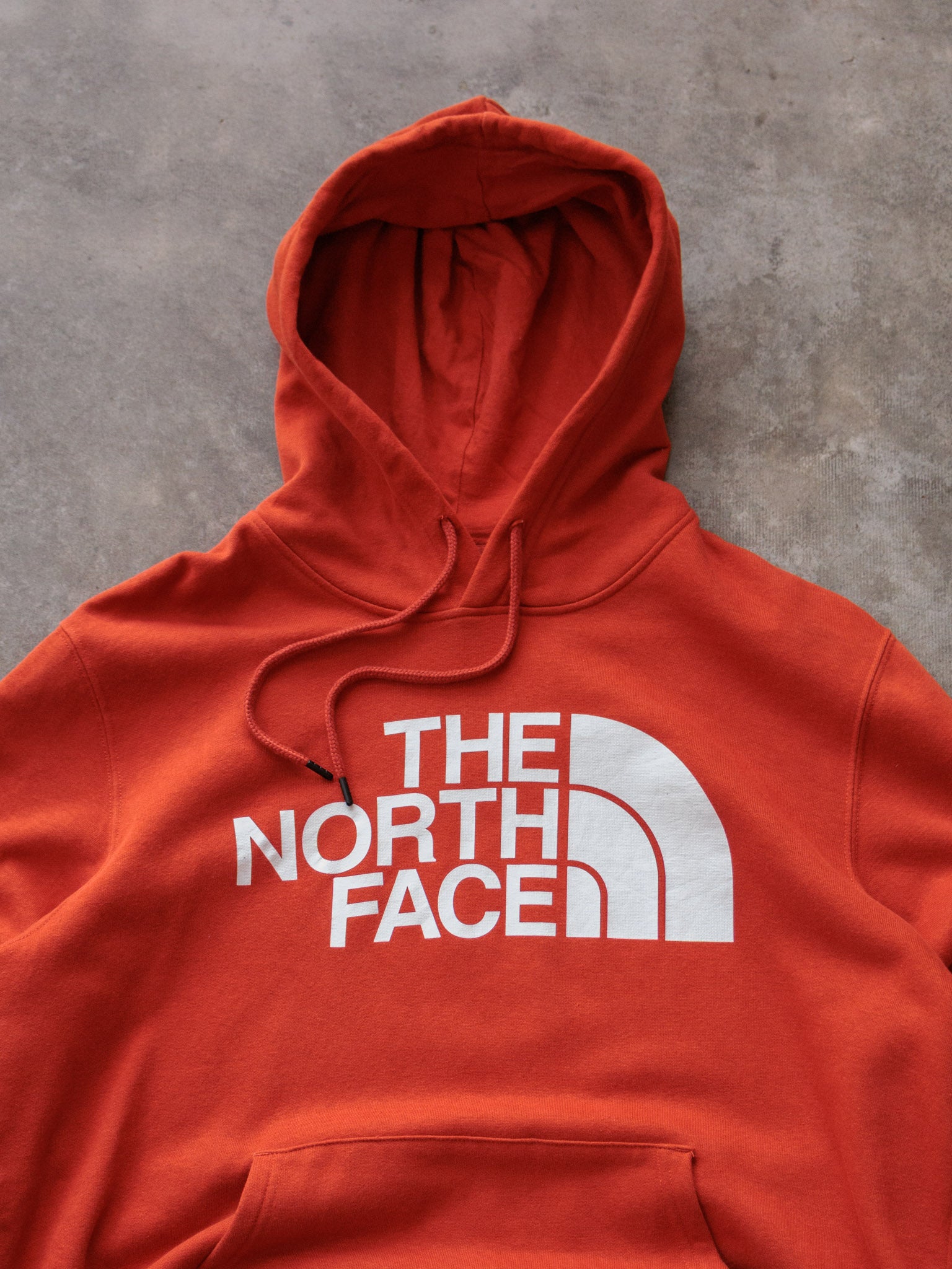 Vintage Orange The North Face Hoodie (L)