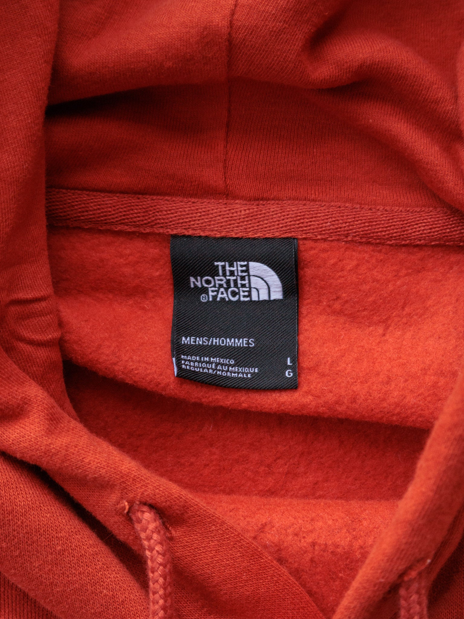 Vintage Orange The North Face Hoodie (L)