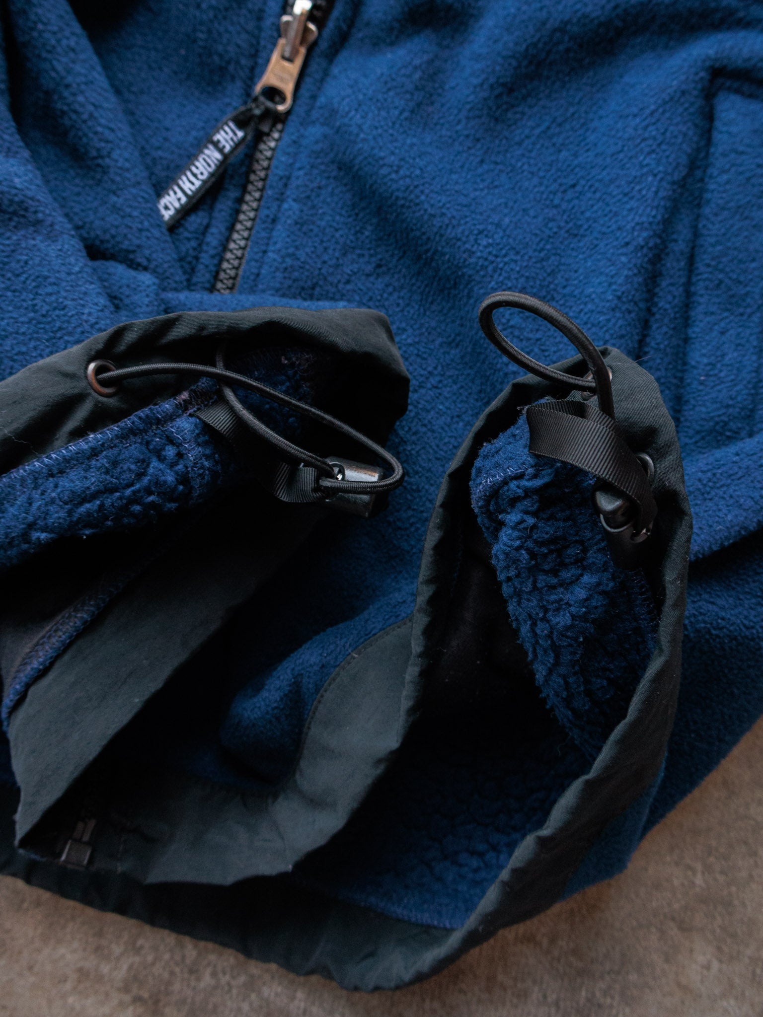 Vintage 90s Navy The North Face Fleece Vest (M)