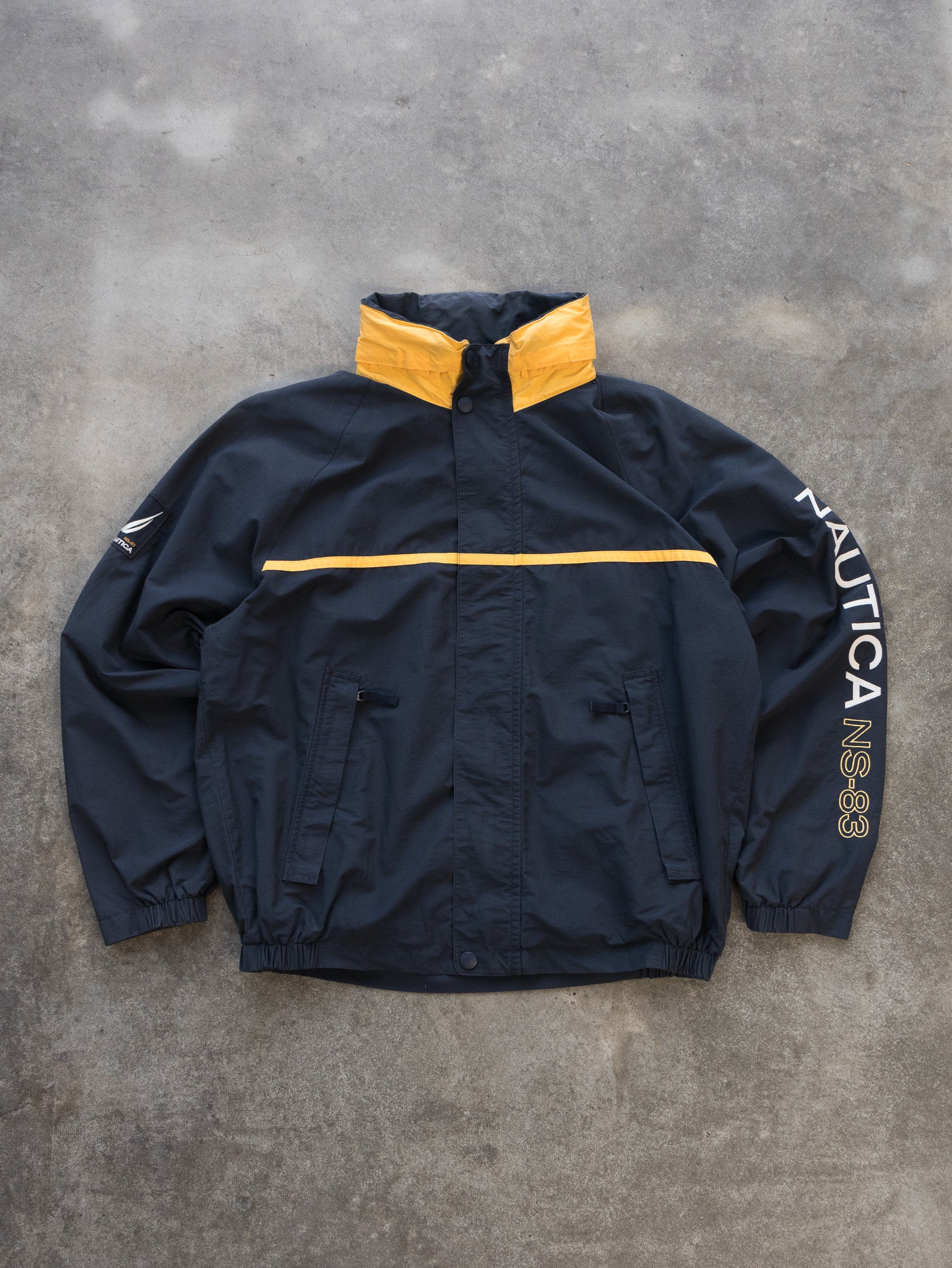 Vintage Navy Nautica NS-83 Jacket (L)