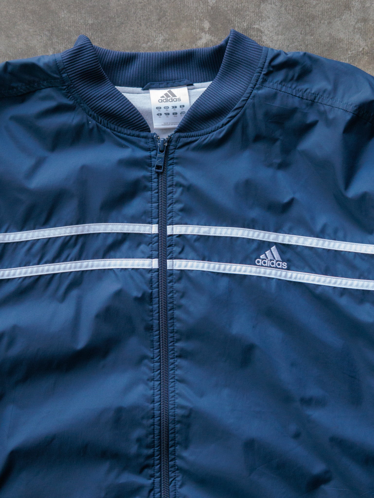 Vintage 00s Navy Adidas Jacket (XL)