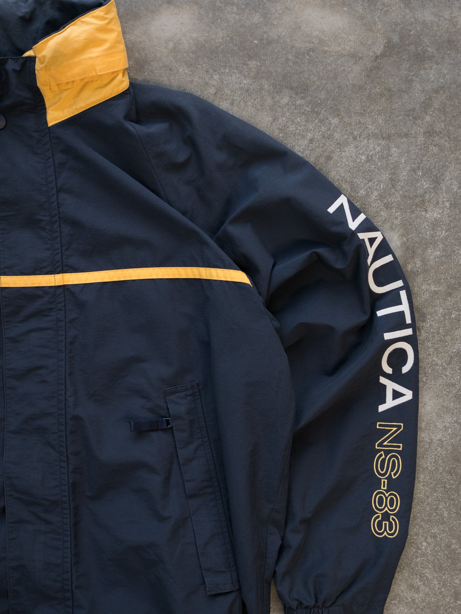 Vintage Navy Nautica NS-83 Jacket (L)