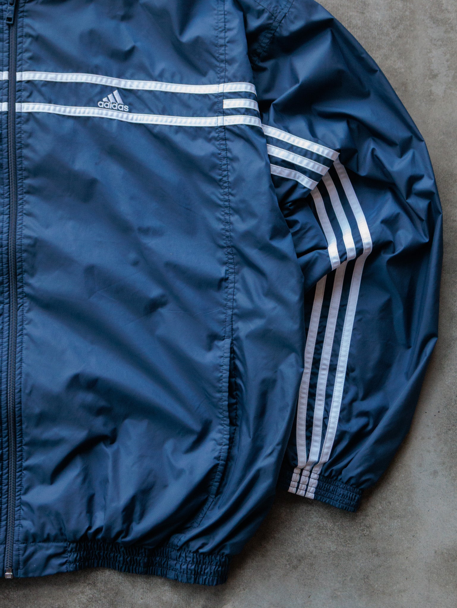 Vintage 00s Navy Adidas Jacket (XL)