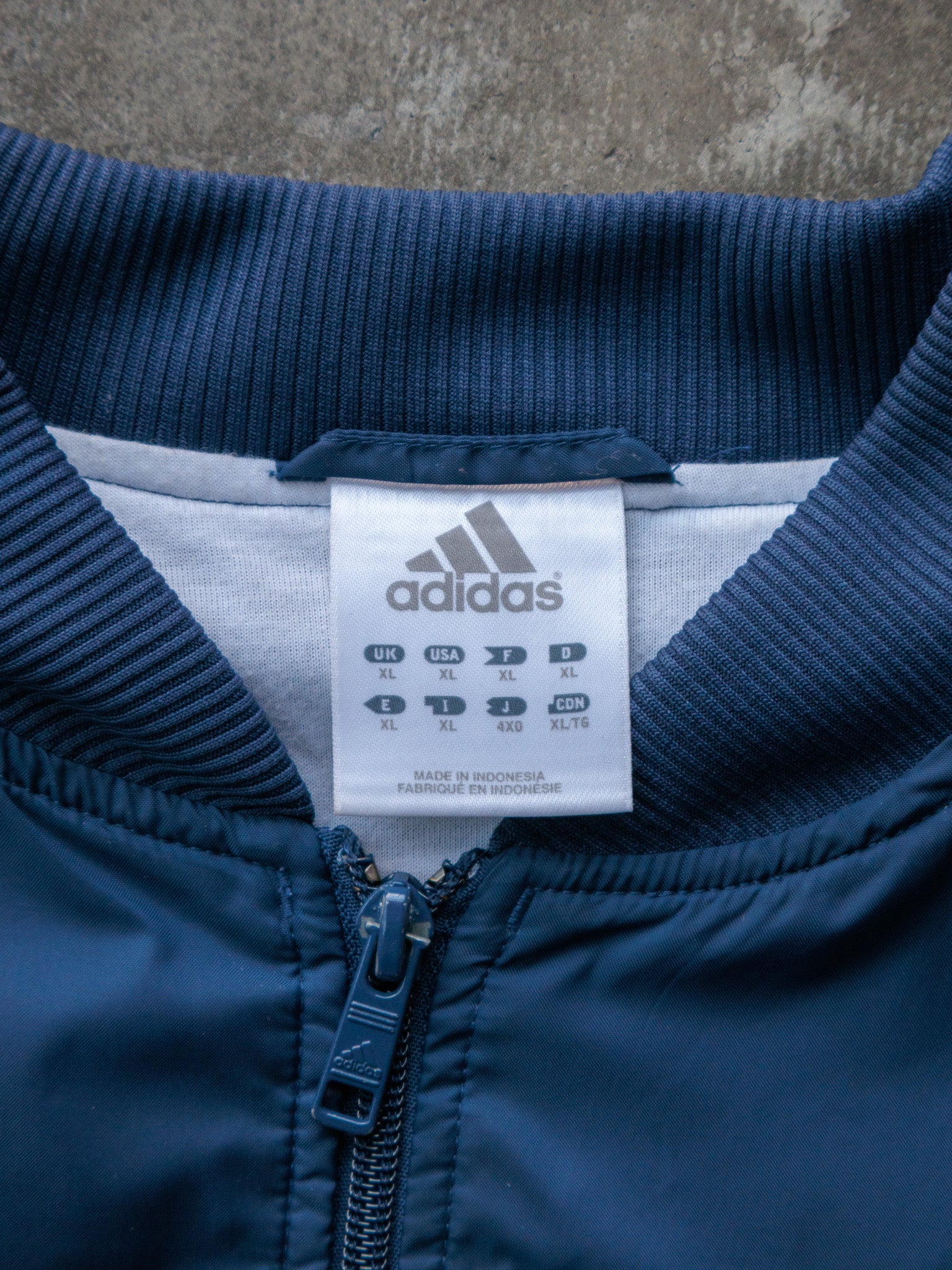 Vintage 00s Navy Adidas Jacket (XL)