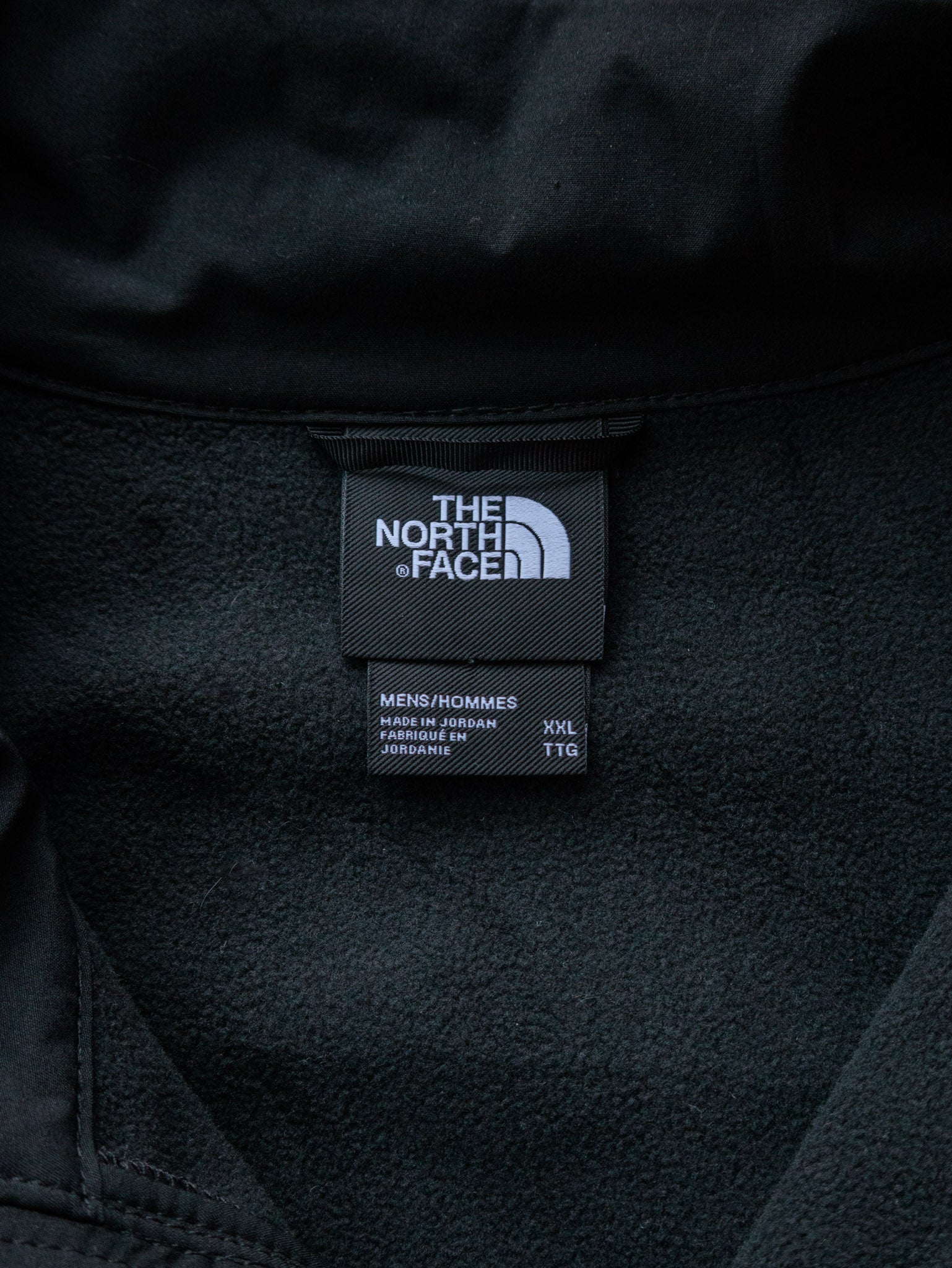 Vintage Black The North Face Jacket (2XL)