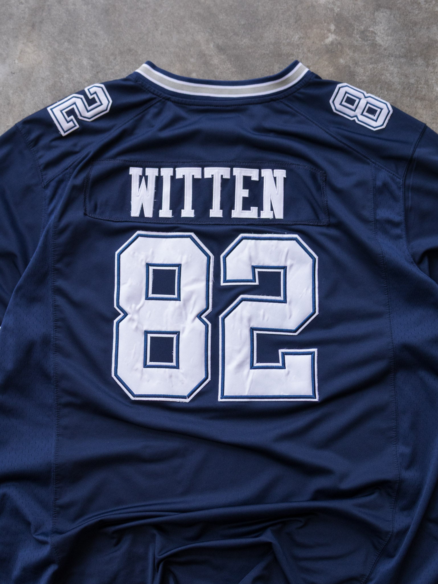Vintage Navy Nike Dallas Cowboys Jason Witten NFL Jersey (3XL)
