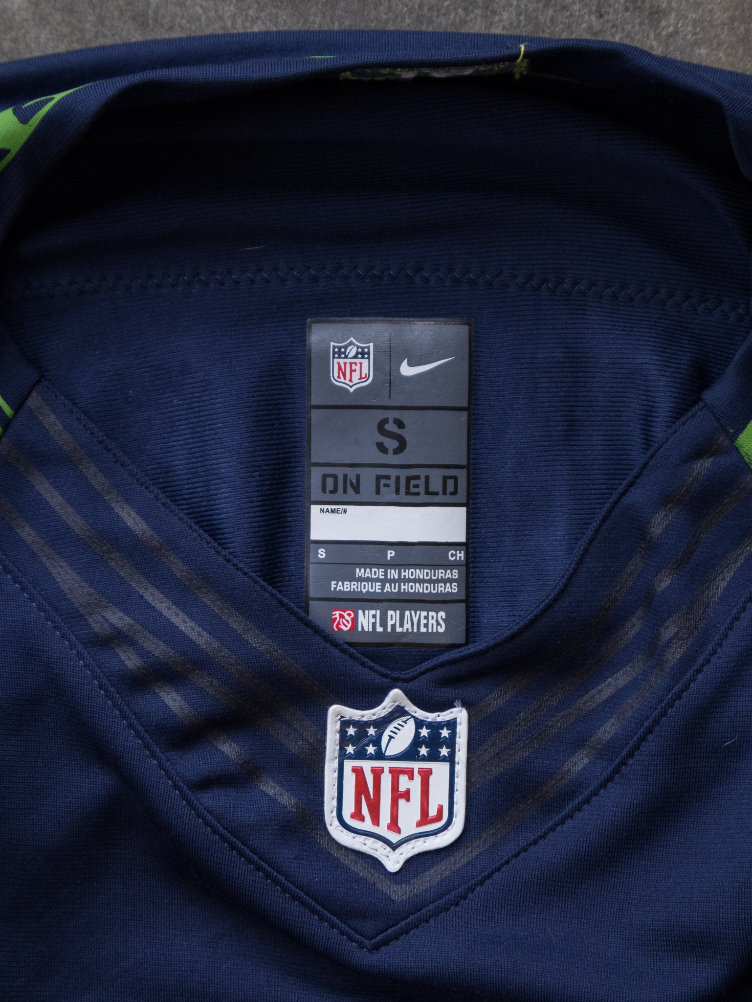Vintage Nike Seattle Seahawks Russell Wilson NFL Jersey (S)