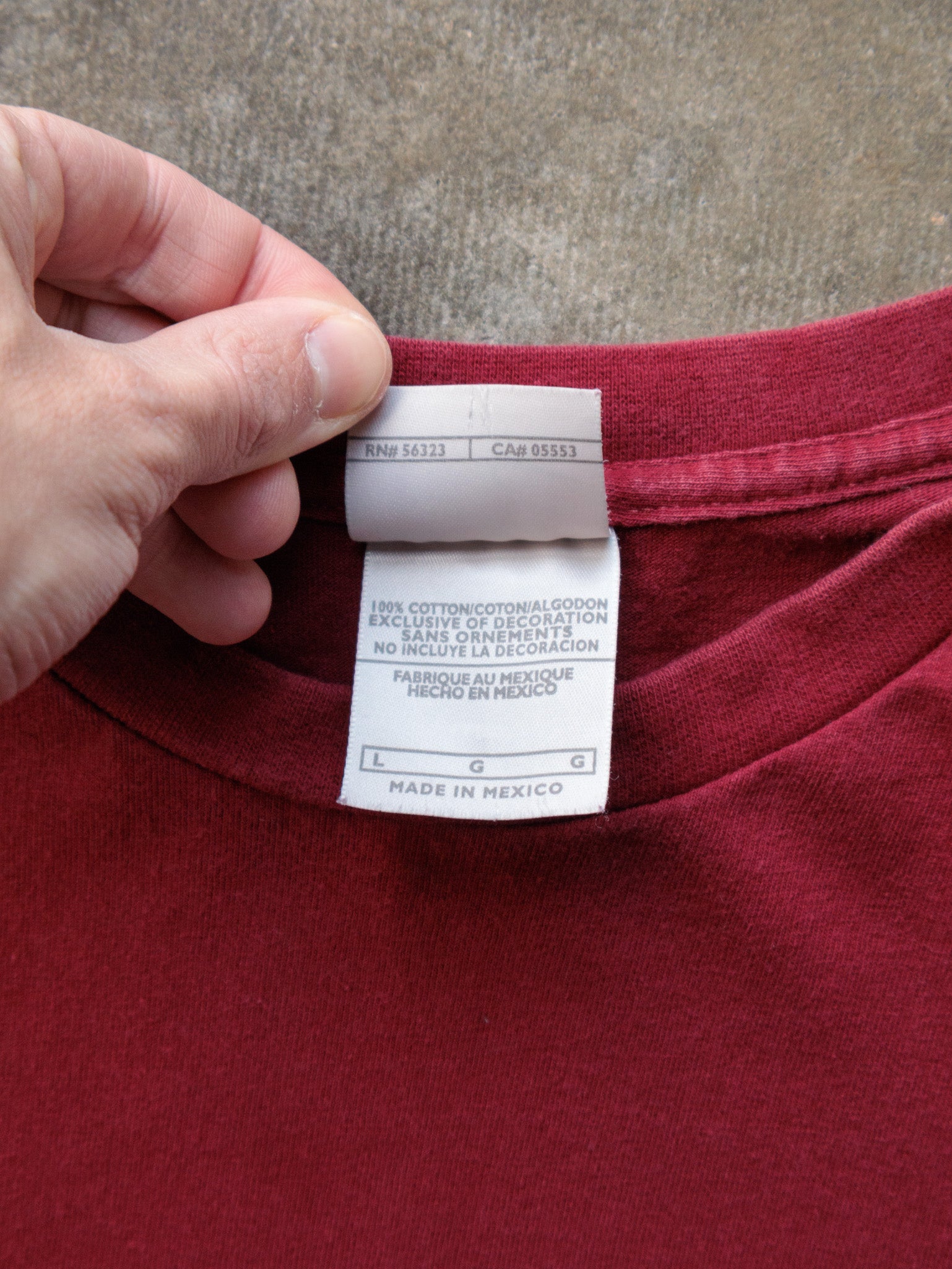 Vintage Red Nike Tee (L)