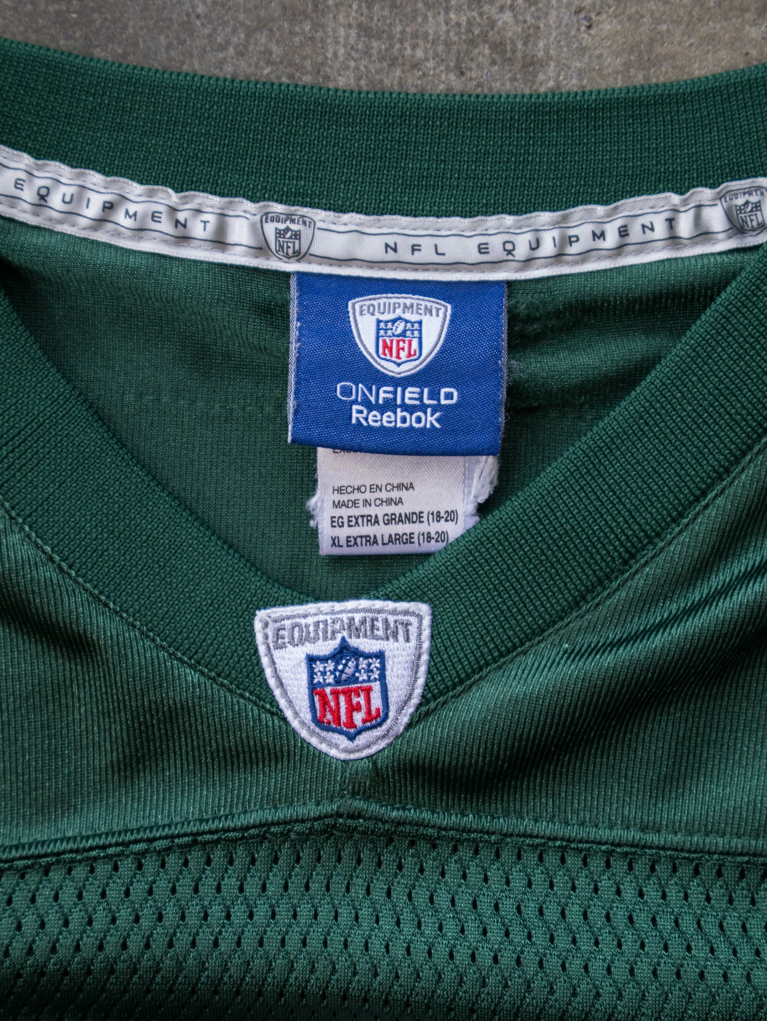 Vintage 00s Reebok New York Jets Brett Favre NFL Jersey (18-20Y)